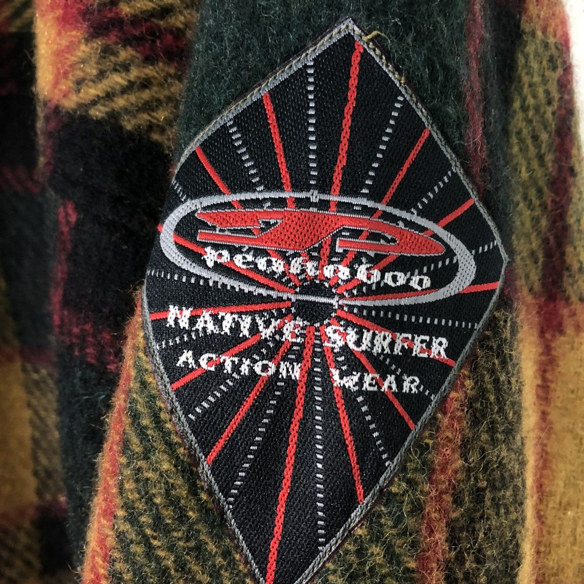 Japanese Brand 🔥VINTAGE WOOL CHORE JACKET PEAKABOO TARTAN ISSEY MIYAKE Size US L / EU 52-54 / 3 - 20 Thumbnail