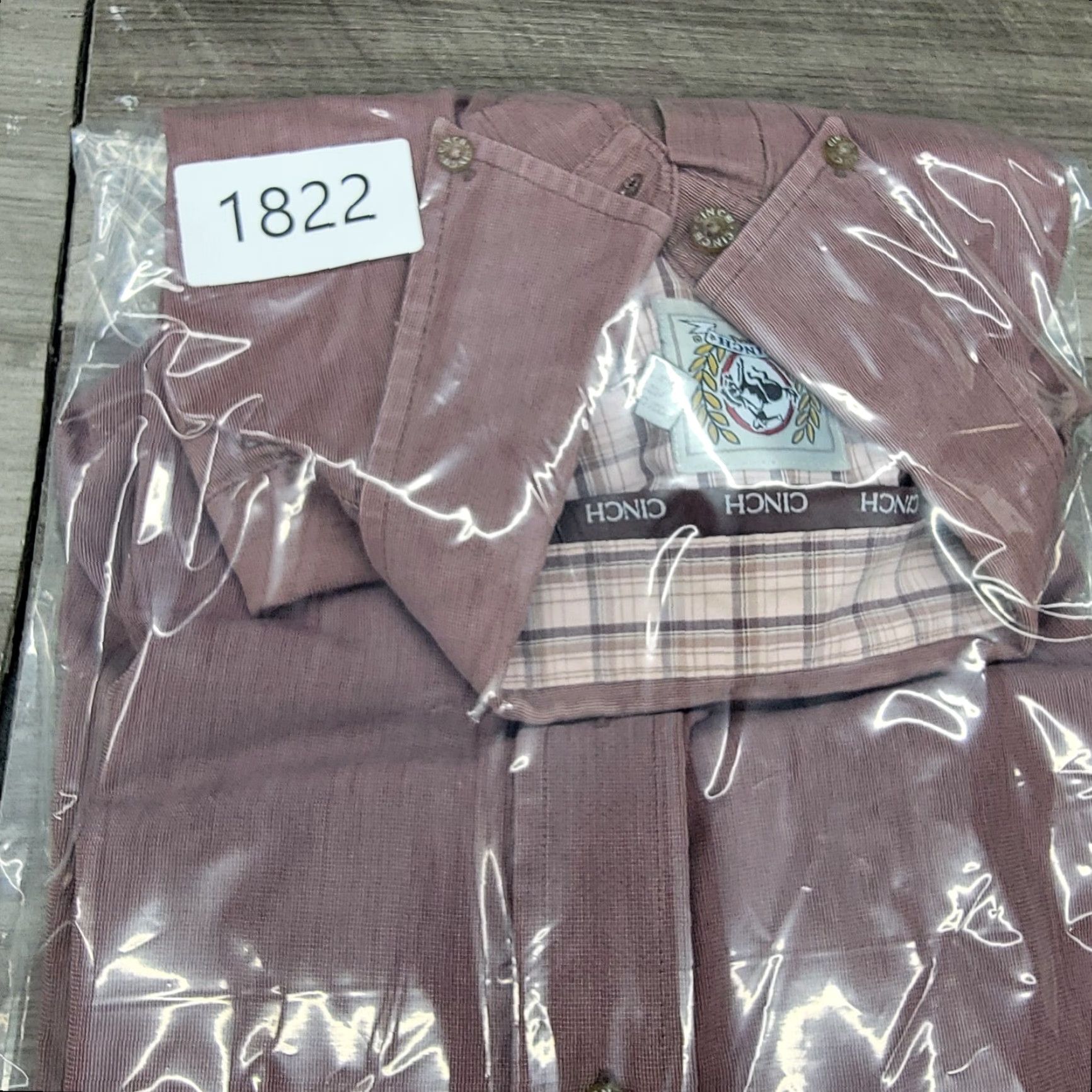 Vintage Cinch Shirt Mens Medium Brownish red Button Down Long Sleeve Western Rodeo Size US M / EU 48-50 / 2 - 8 Thumbnail
