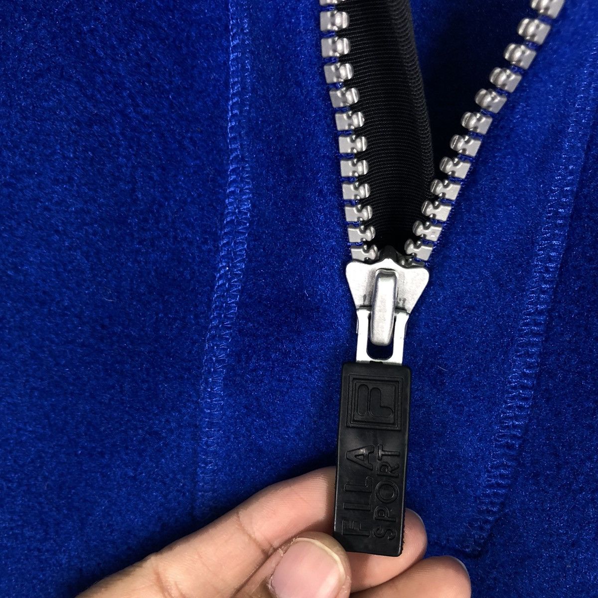 Japanese Brand 🔥Vintage Fleece Jacket Downhill Fila Sport High Collar Size US S / EU 44-46 / 1 - 12 Thumbnail