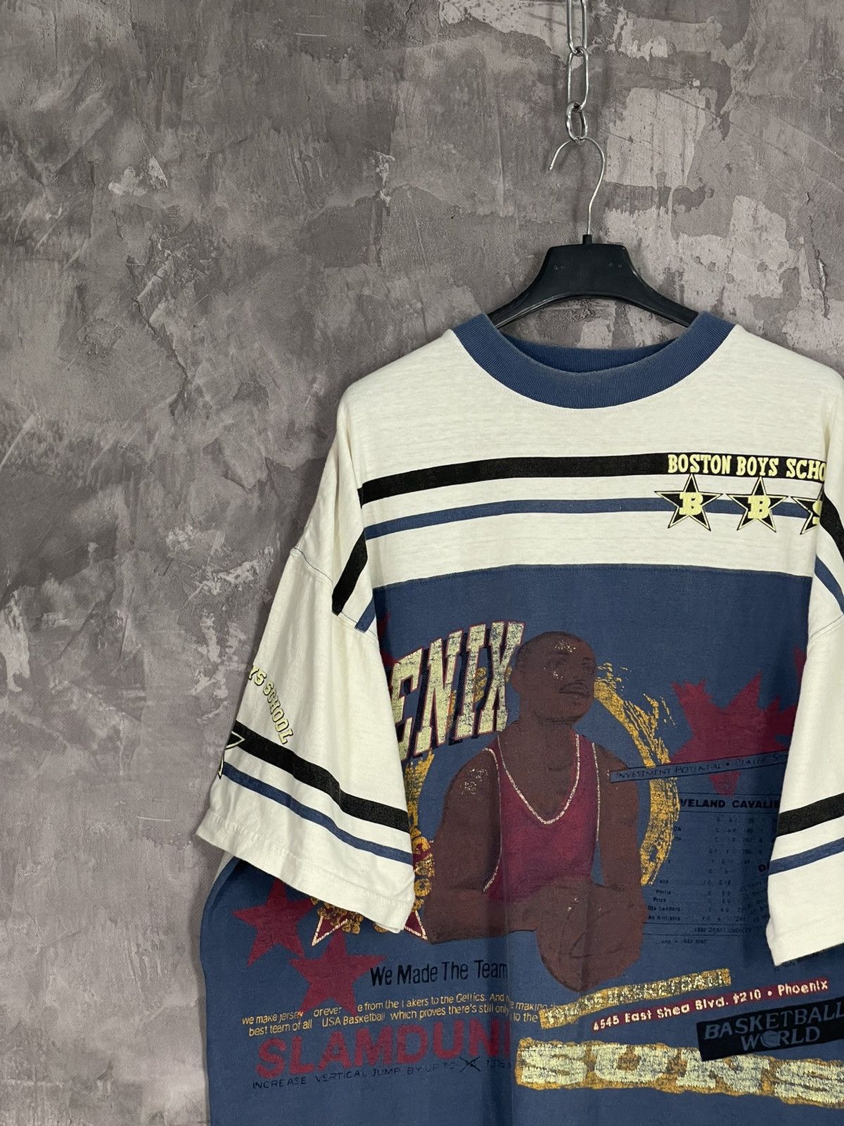 NBA × Vintage Vintage Boston Boys t shirt officially Licensed basketball Size US XL / EU 56 / 4 - 3 Thumbnail