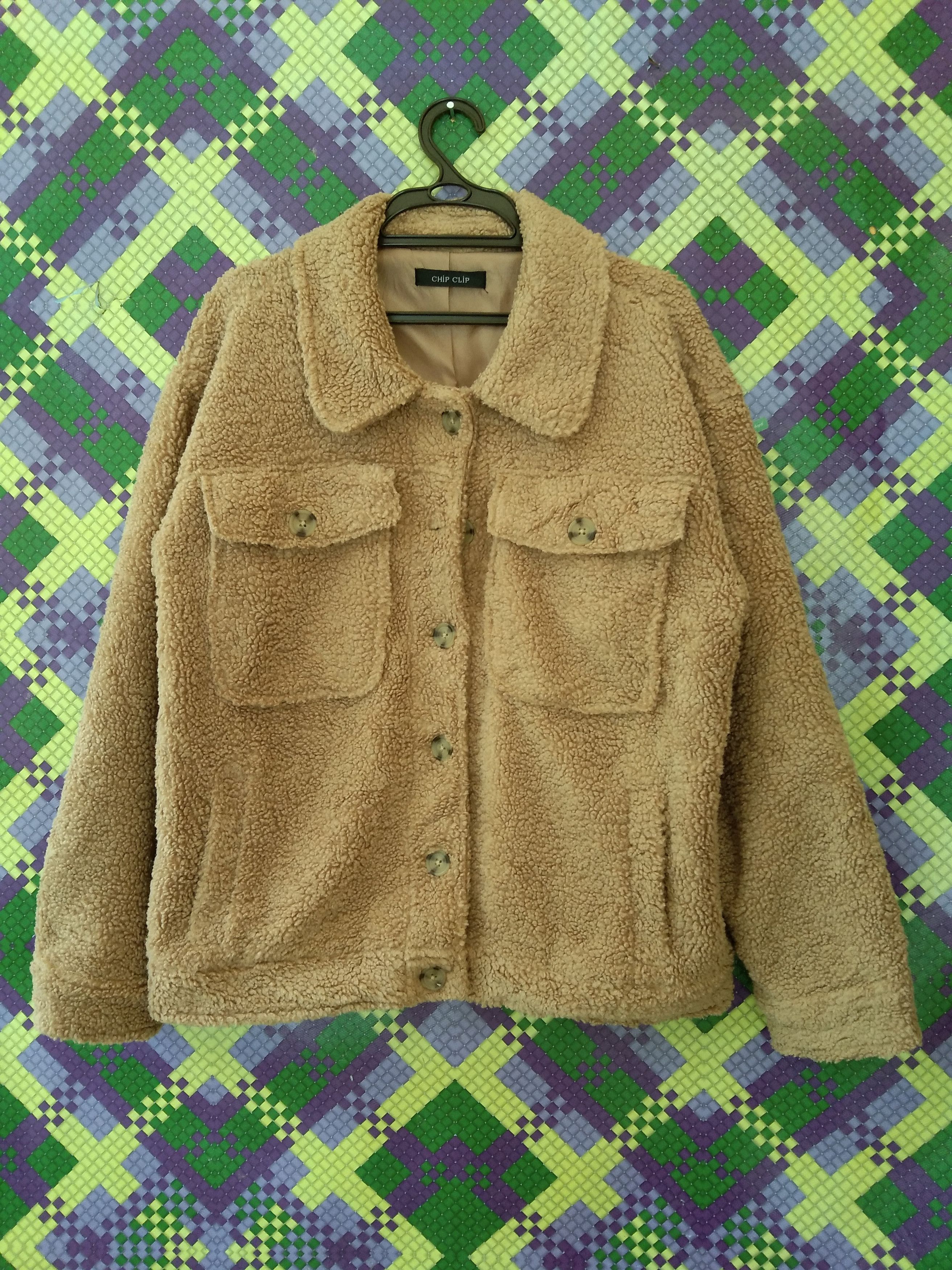 Japanese Brand AW CHIP CLIP PILE LINED FLEECE JACKET Size US M / EU 48-50 / 2 - 1 Thumbnail