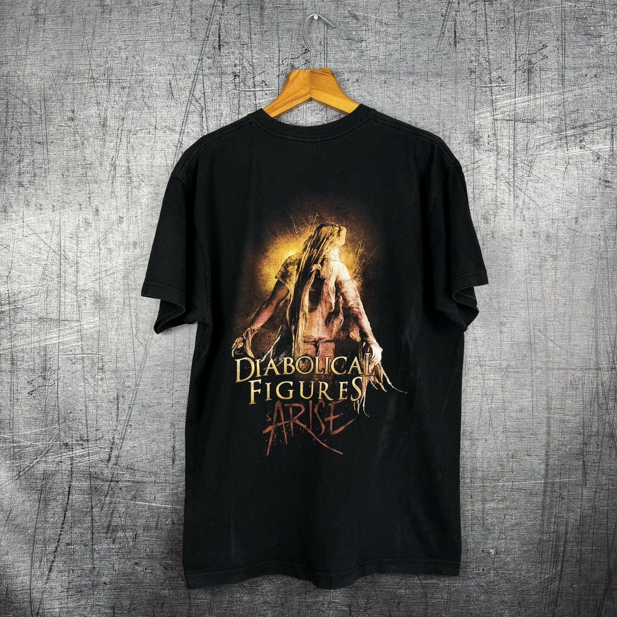 Band Tees graveworm diabolical figures metal band t shirt tee skull Size US XL / EU 56 / 4 - 5 Thumbnail