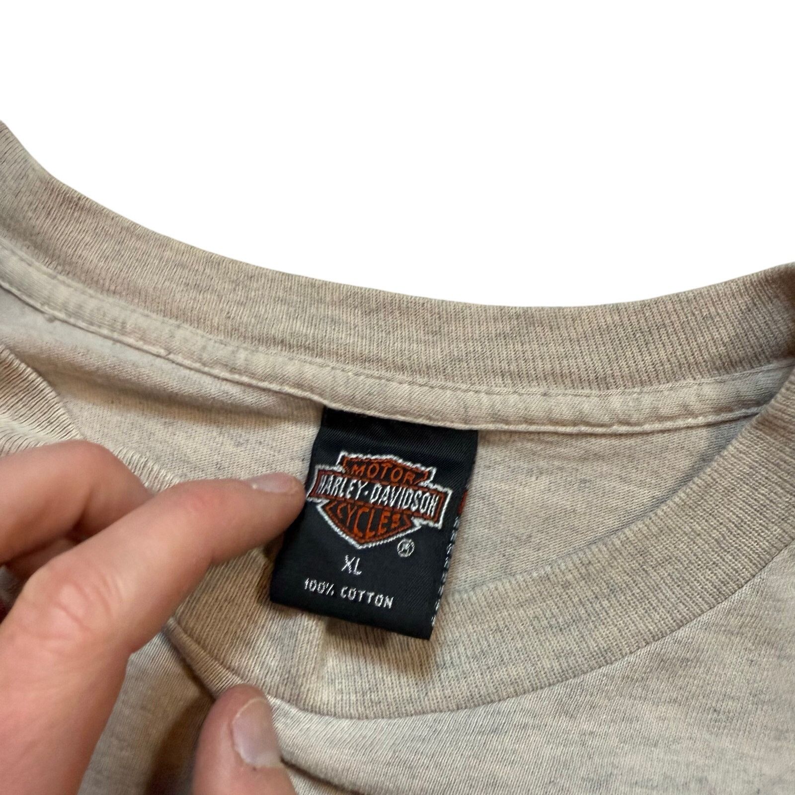 Harley Davidson Vintage 90’s Harley Davidson Two Tone Tee XL Size US XL / EU 56 / 4 - 7 Thumbnail