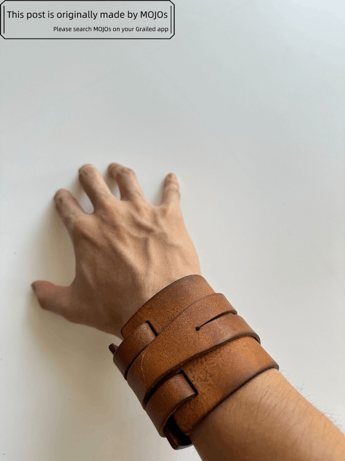Maison Margiela Maison Martin Margiela Leather Layers Bracelet Size ONE SIZE - 7 Thumbnail