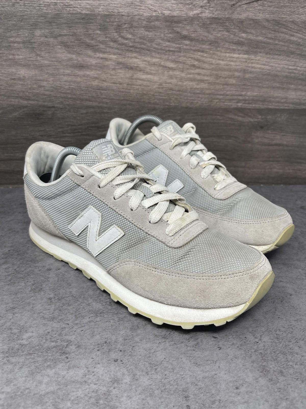 New Balance New Balance 501 Shoes Mens Size 7.5 Grey White Running Size US 7.5 / EU 40-41 - 4 Thumbnail