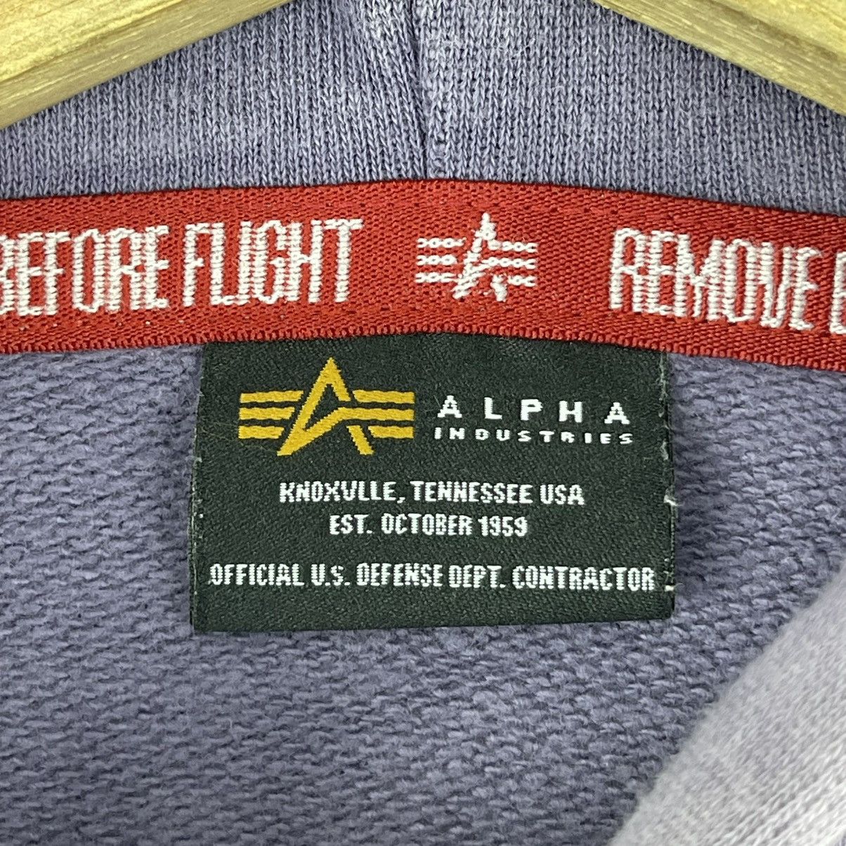 Alpha Industries Vintage Alpha Industries Army Hoodie Size US XL / EU 56 / 4 - 6 Thumbnail