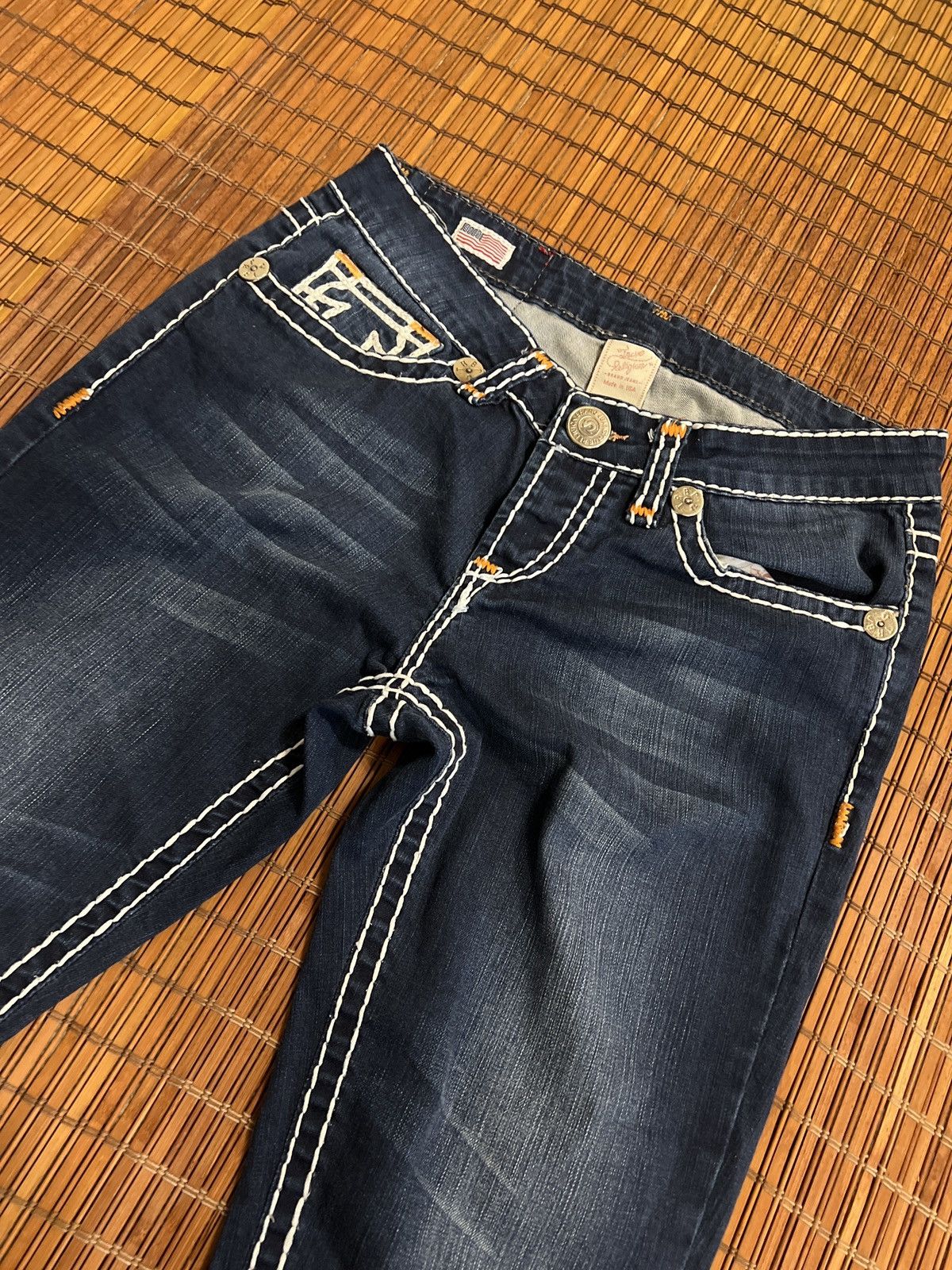 True Religion True Religion Tori Super T Denim Skinny Jeans Size 31" - 1 Thumbnail