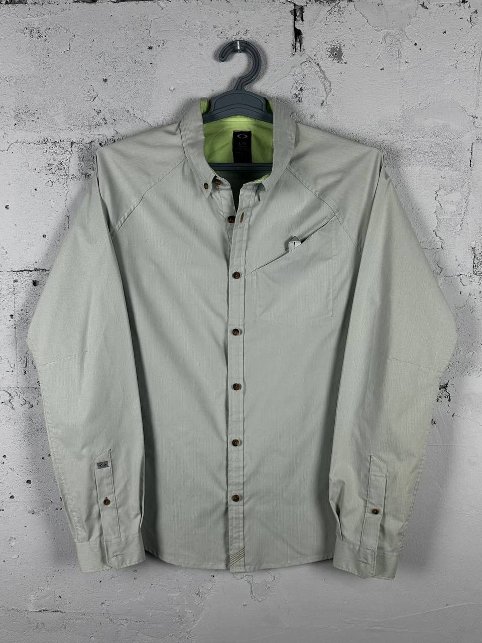 Oakley Oakley Iconic Button Up Tech Over Shirt Mint Size L Size US L / EU 52-54 / 3 - 1 Thumbnail