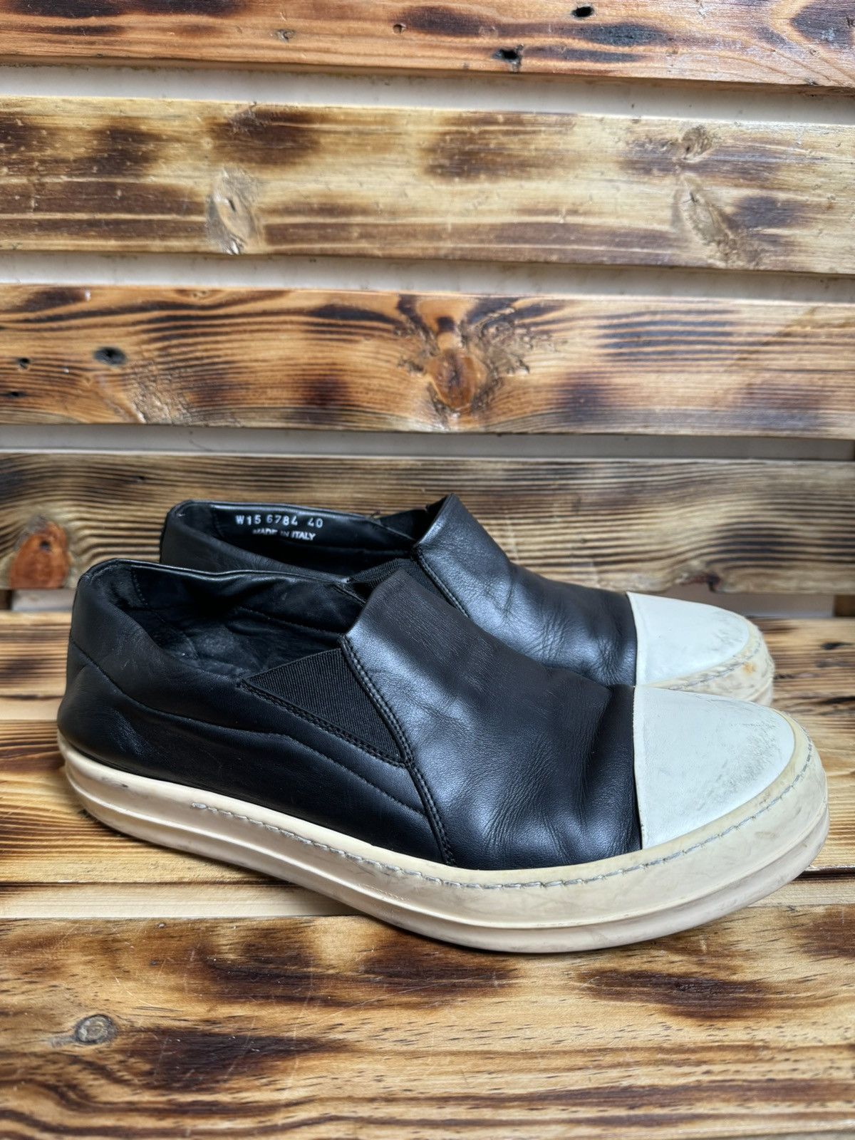 Rick Owens 2015 Boat slip on sneakers Size US 7 / EU 40 - 2 Thumbnail