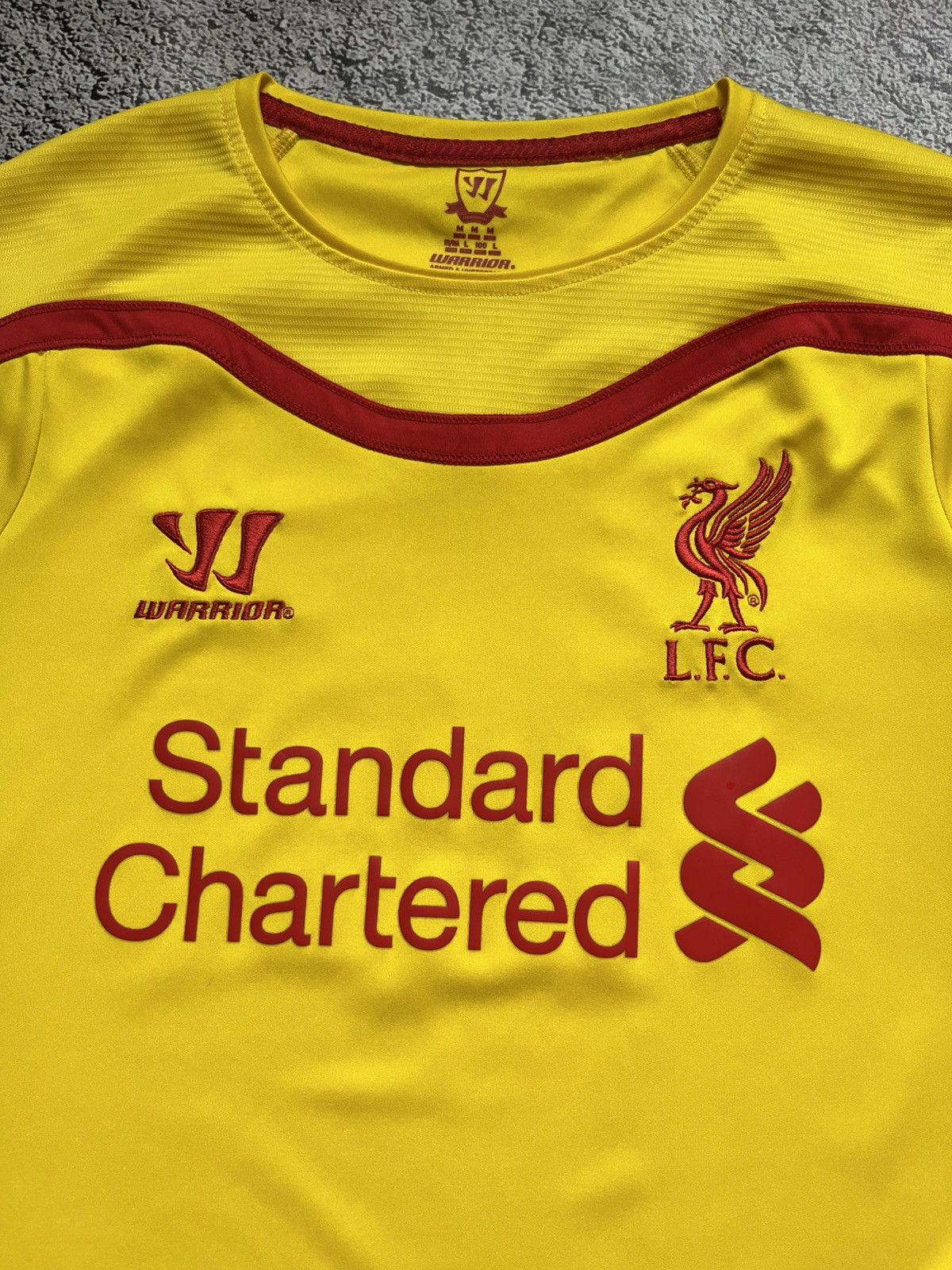 New Balance Liverpool FC Away Jersey Warrior STURRIDGE15 Football Shirt Size US L / EU 52-54 / 3 - 5 Thumbnail