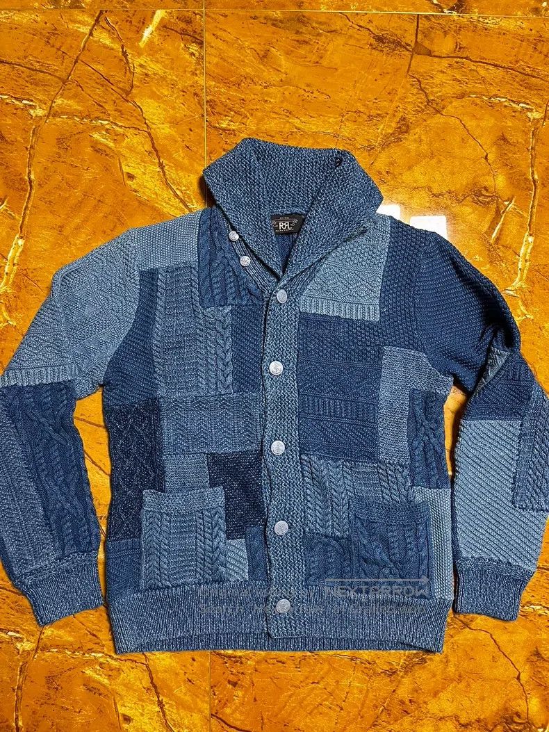 RRL Ralph Lauren RRL Ralph Lauren Baijiabu $1600 sweater Indigo tie dye siz Size US M / EU 48-50 / 2 - 1 Thumbnail