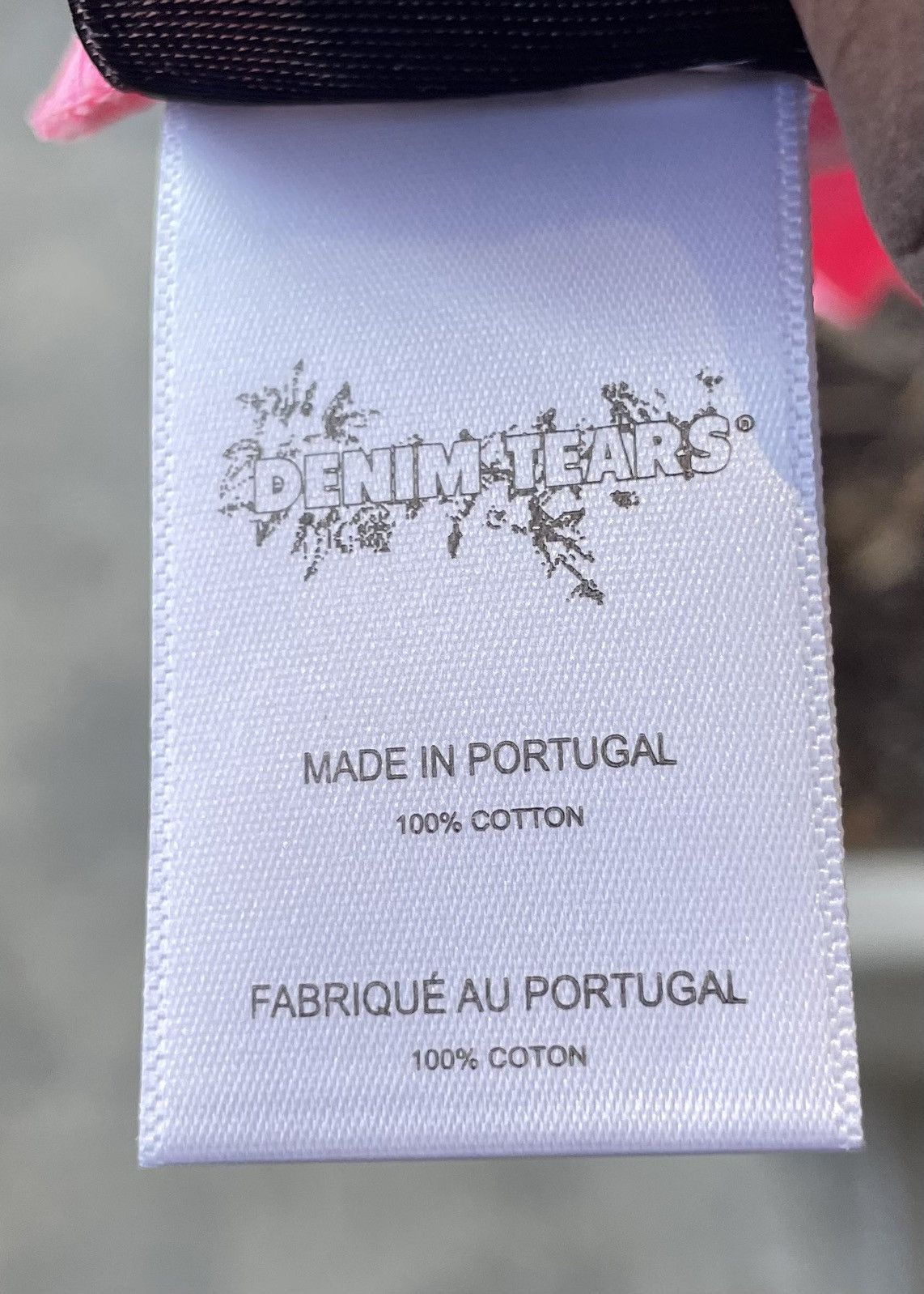 DENIM TEARS Denim Tears ADG Tee Pink Size US L / EU 52-54 / 3 - 7 Thumbnail