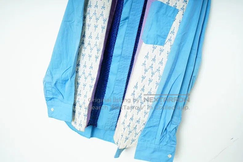 Comme des Garcons Comme des Garcons Embroidered Patchwork Tunic Shirt Size US M / EU 48-50 / 2 - 4 Thumbnail