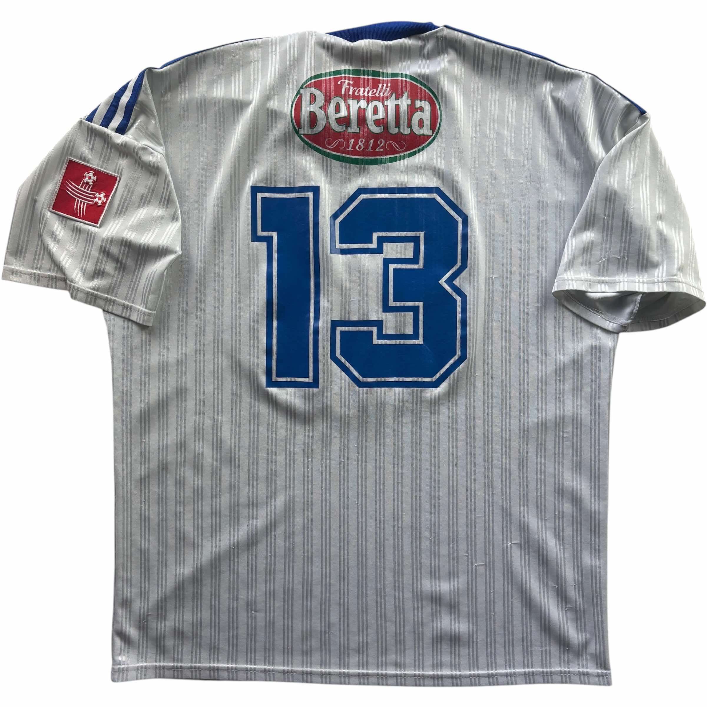 Adidas MATCH WORN Étoile Carouge 1998-99 away #13 football jersey Size US XL / EU 56 / 4 - 2 Thumbnail