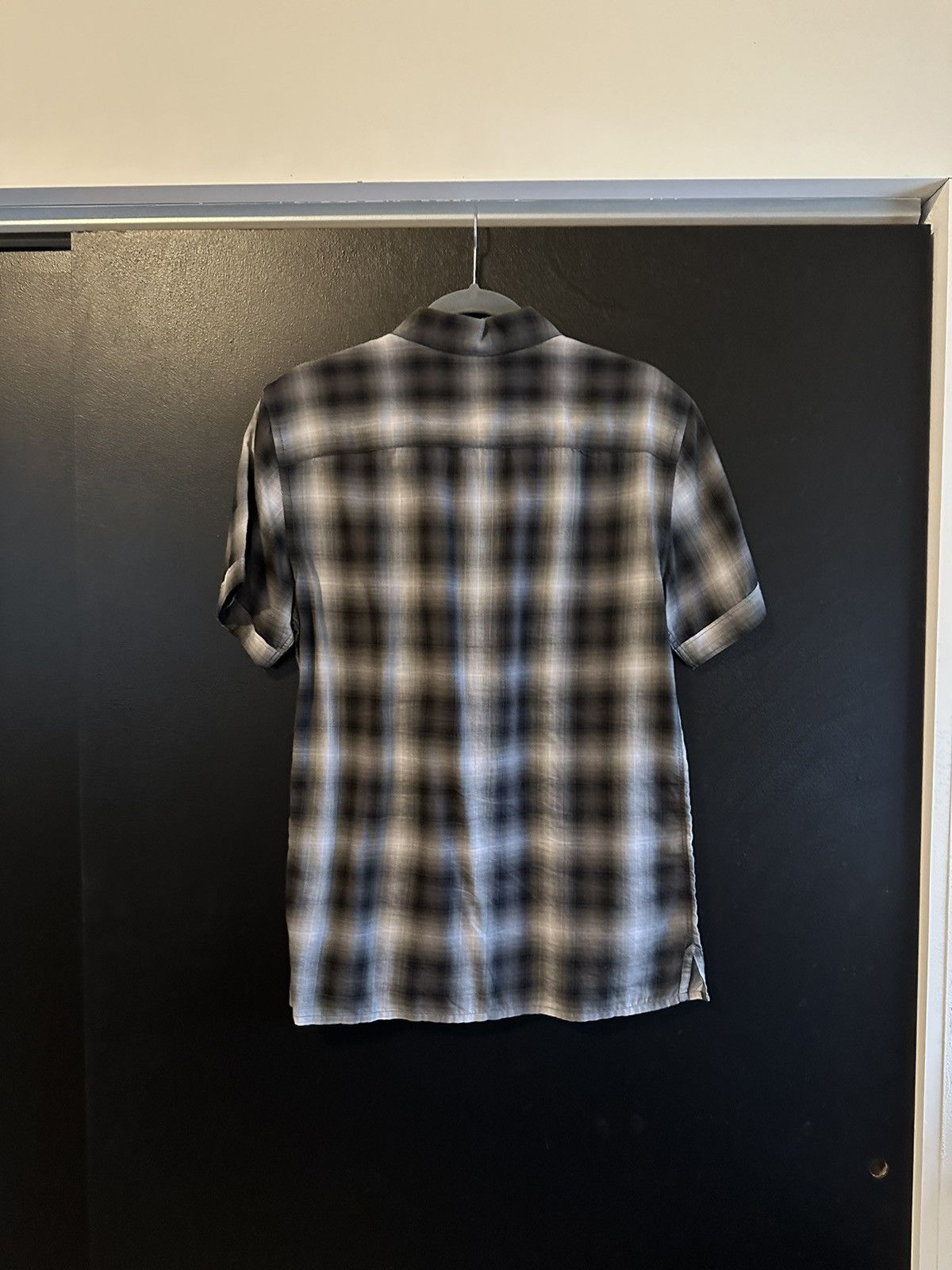 Allsaints Allsaints Short Sleeve Plaid Button Up Size US S / EU 44-46 / 1 - 4 Thumbnail