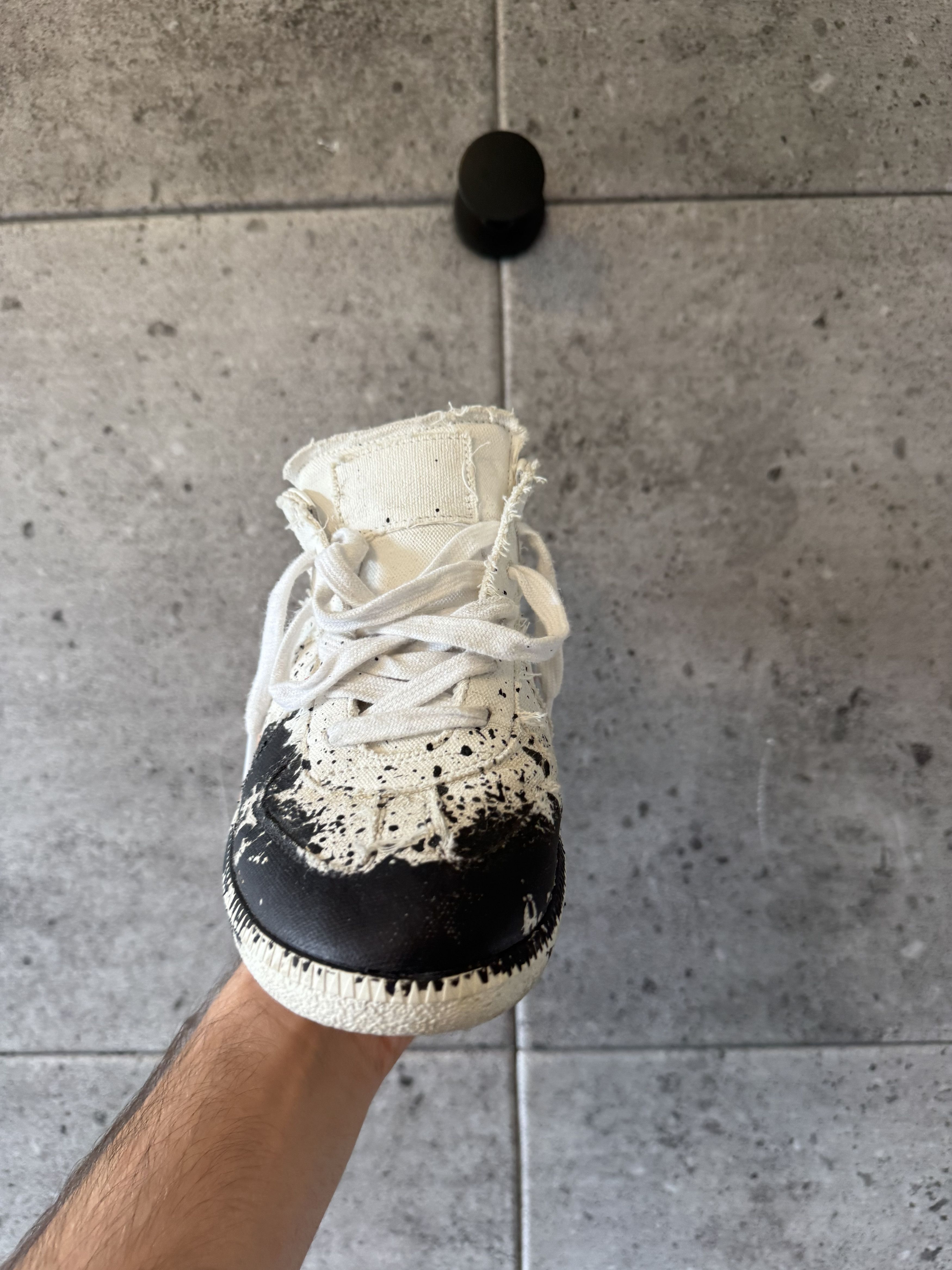 Maison Margiela Maison Margiela canvas paint splatter sneakers Size US 9 / EU 42 - 8 Thumbnail