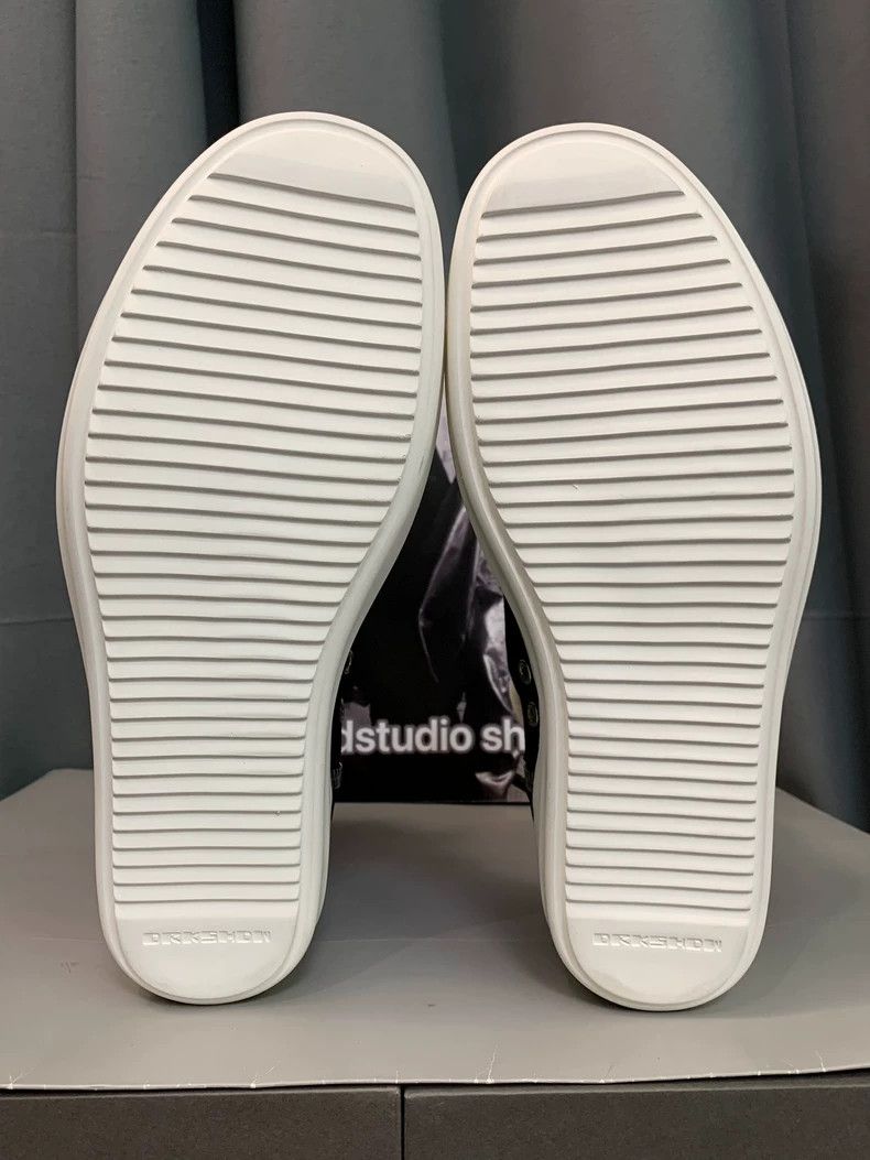 Rick Owens Rick Owens Thick-soled waxed material casual shoes Size US 9.5 / EU 42-43 - 8 Thumbnail