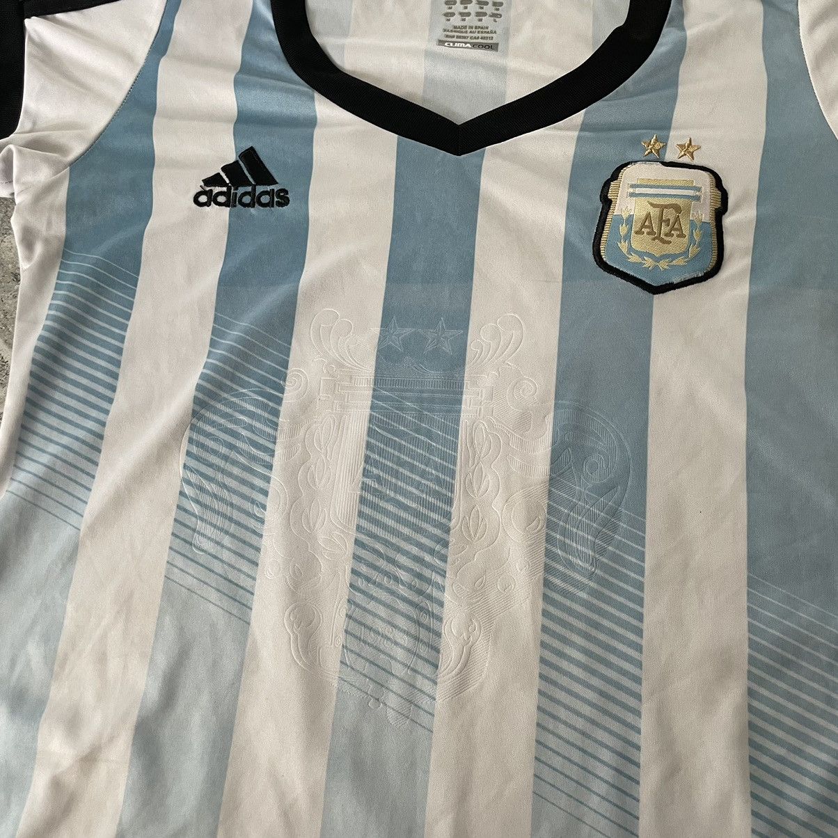 Adidas Adidas ARGENTINA womens tee Home Jersey Shirt afa Size M / US 6-8 / IT 42-44 - 4 Thumbnail