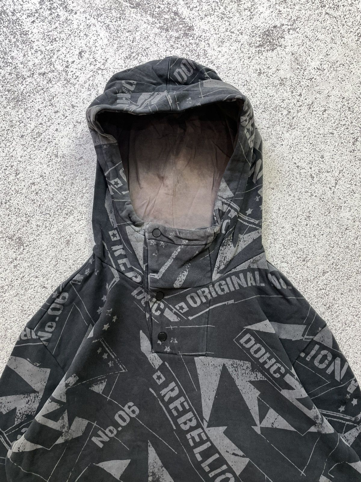 Band Tees VINTAGE Y2K SUN FADED DOHC HOODIE DISTRESSED Size US XL / EU 56 / 4 - 2 Thumbnail