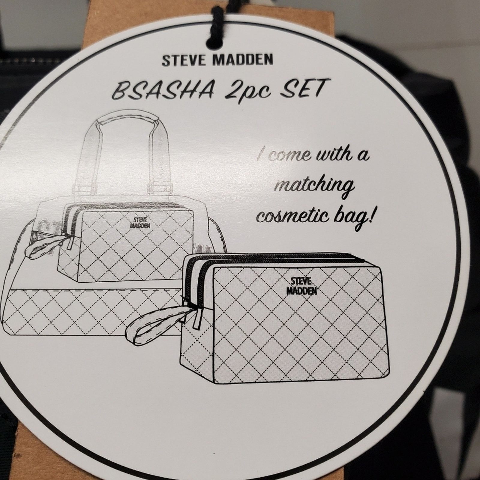 Steve Madden Steve madden Nylon Bsasha set comes with a matching cosmetic Size ONE SIZE - 4 Thumbnail