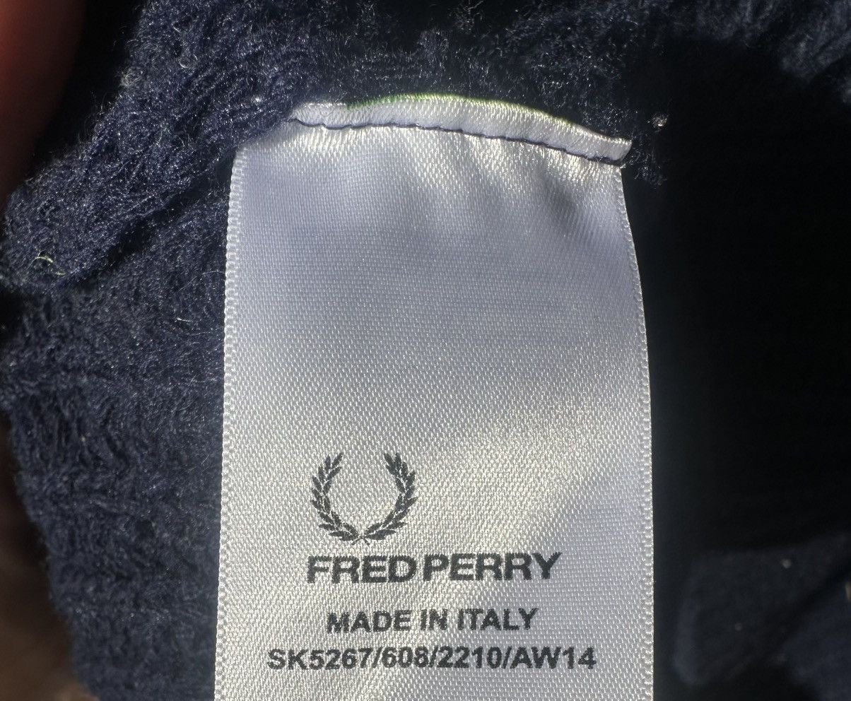 Fred Perry × Raf Simons Raf Simons x Fred Perry wool shawl neck knitwear Size US M / EU 48-50 / 2 - 7 Thumbnail