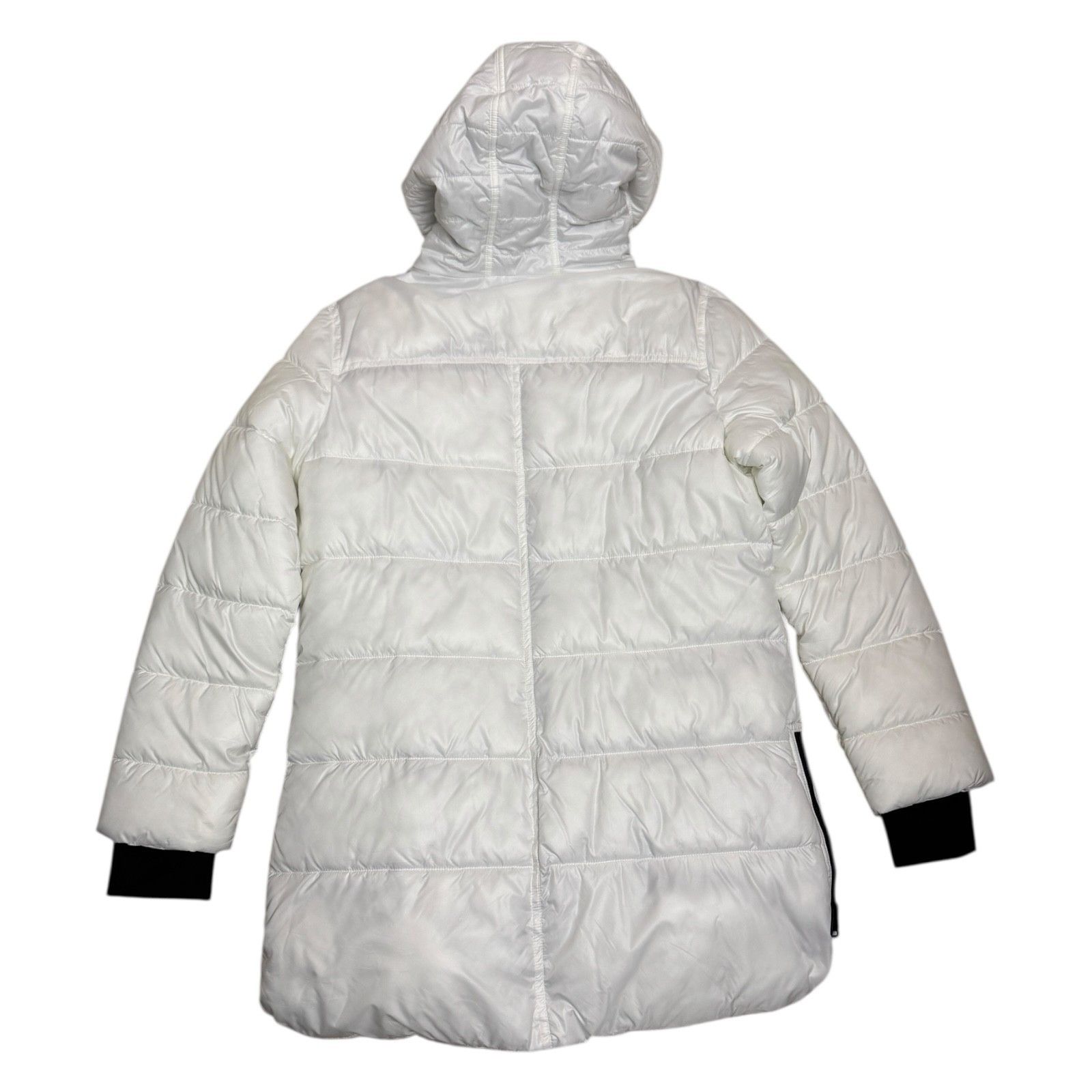 Kenneth Cole KENNETH COLE REACTION White Winter Puffer Parka Coat Medium Size M / US 6-8 / IT 42-44 - 2 Thumbnail