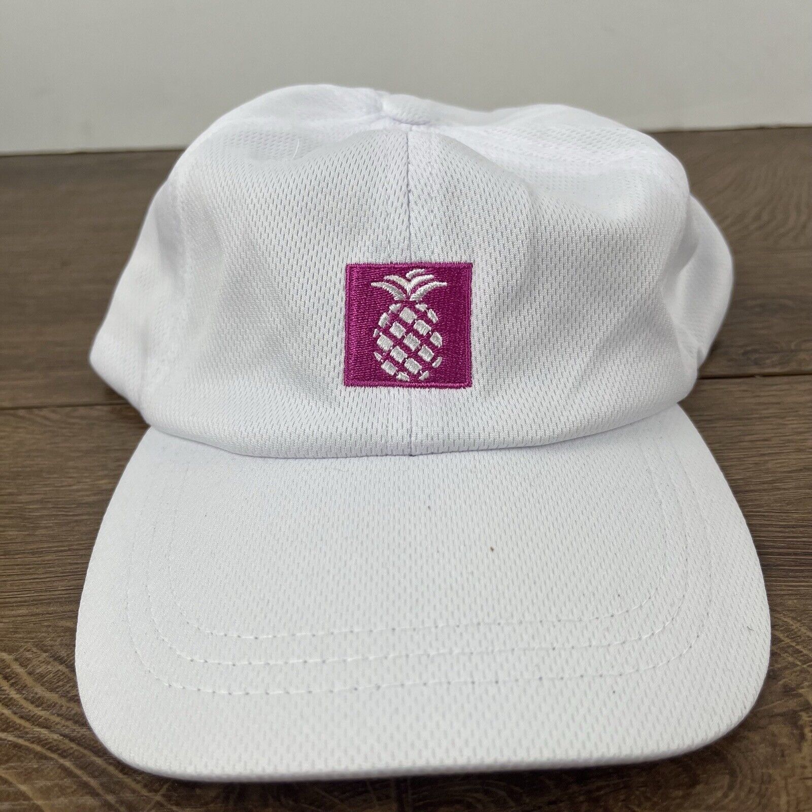 Other Pineapple Hat White Hat Adjustable Adult Fit Hat White Cap P Size ONE SIZE - 5 Thumbnail
