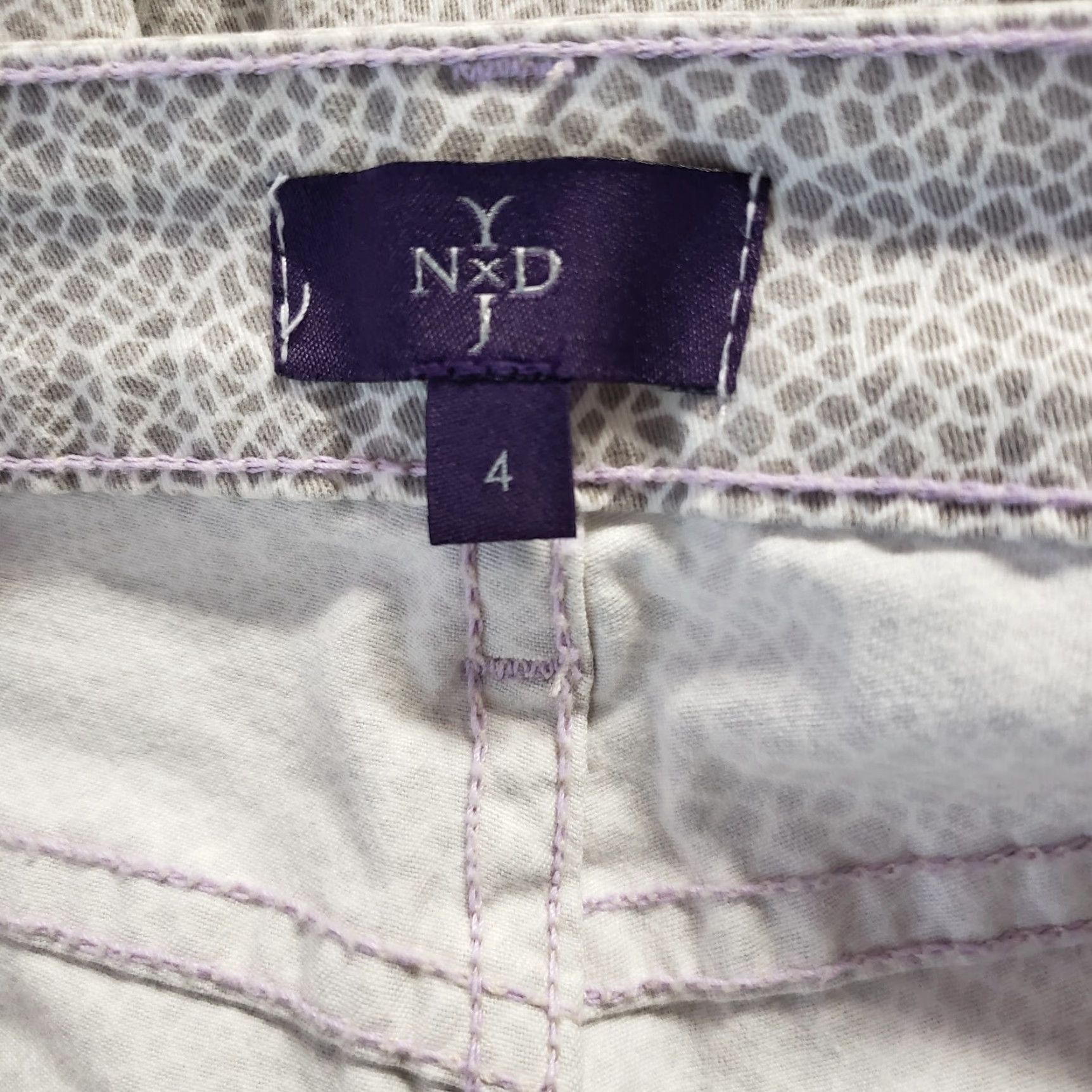 NYDJ NYDJ Womens Jeans Slim Leg Ankle Size 4 Gray Mid Rise Cotton Blend Denim Size 27" / US 4 / IT 40 - 7 Thumbnail