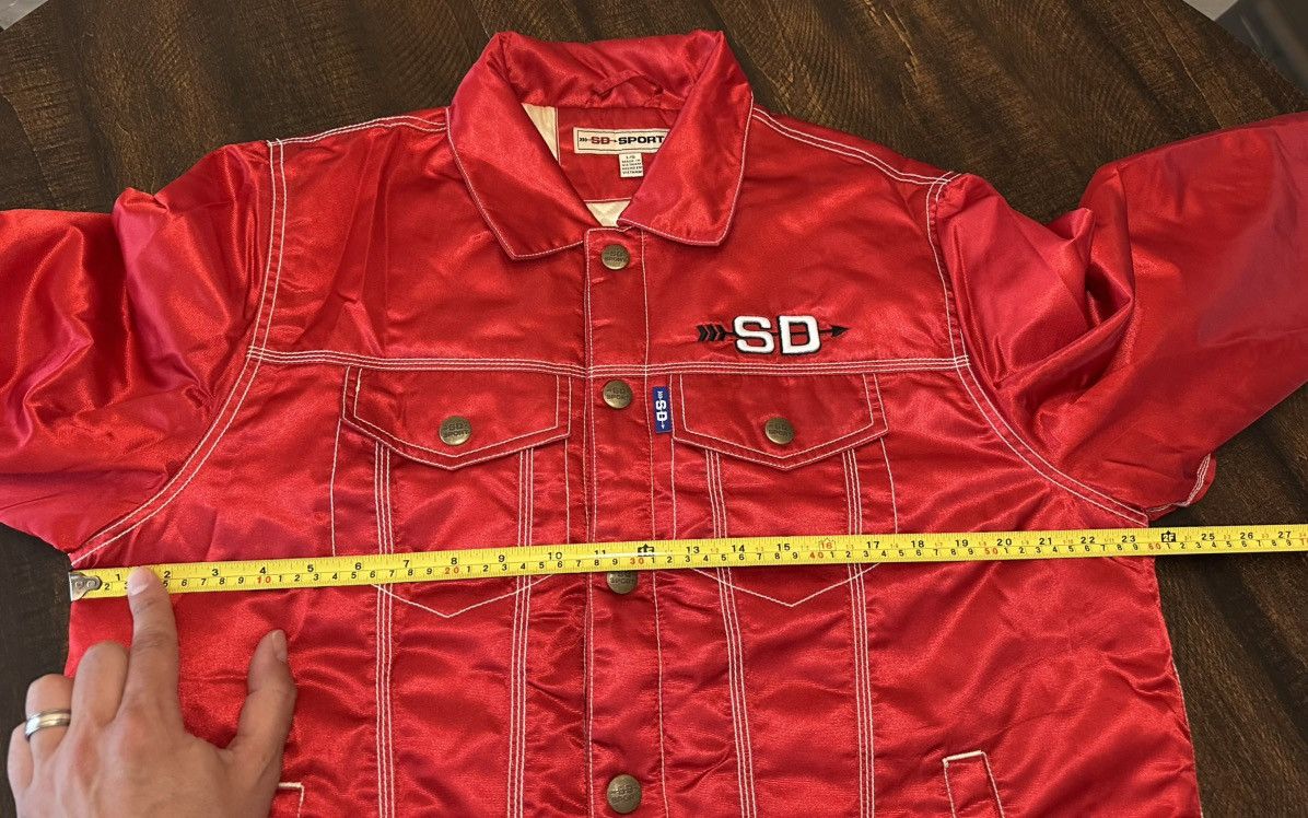 Other SD Sport Red Peppers Satin Men’s Jacket-Size Large Size US L / EU 52-54 / 3 - 7 Thumbnail
