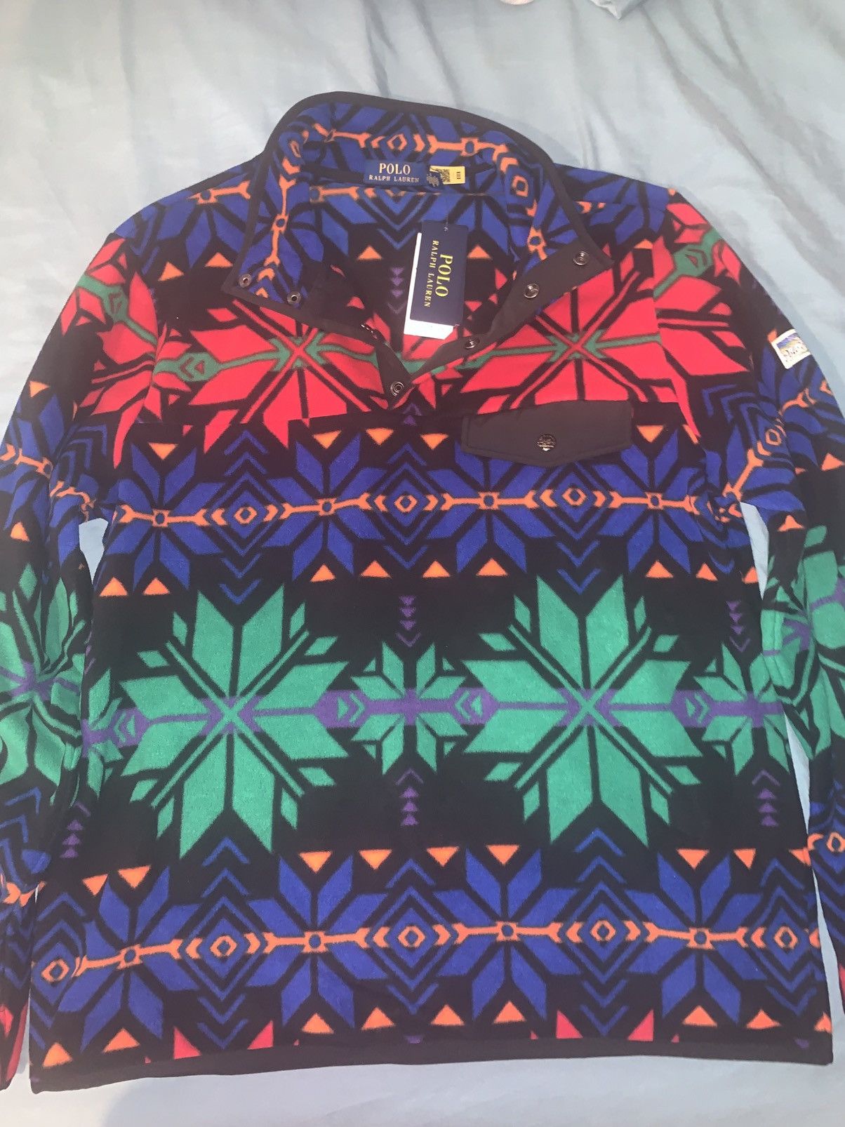 Polo Ralph Lauren Polo Ralph Lauren Fleece Pullover Sweatshirt Size US XL / EU 56 / 4 - 14 Thumbnail