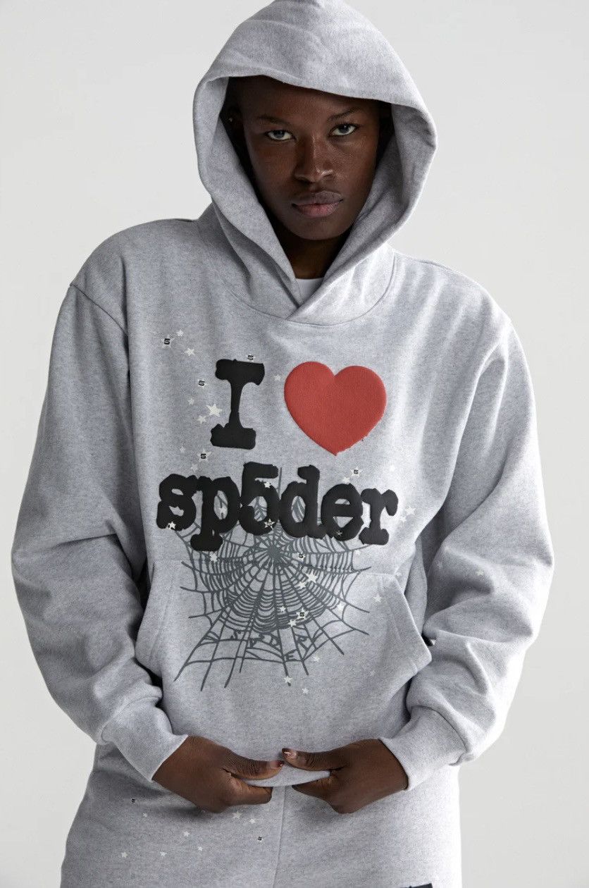 トップス Sp5der Spider worldwide hoodie- I Heart Spider I Heart Sp5der Hoodie | Grailed