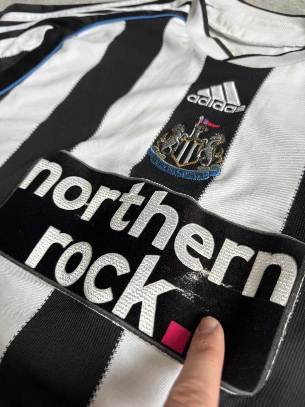 Adidas × Vintage Vintage Adidas Northen New Castle long sleeve football 2009 Size US XL / EU 56 / 4 - 3 Thumbnail