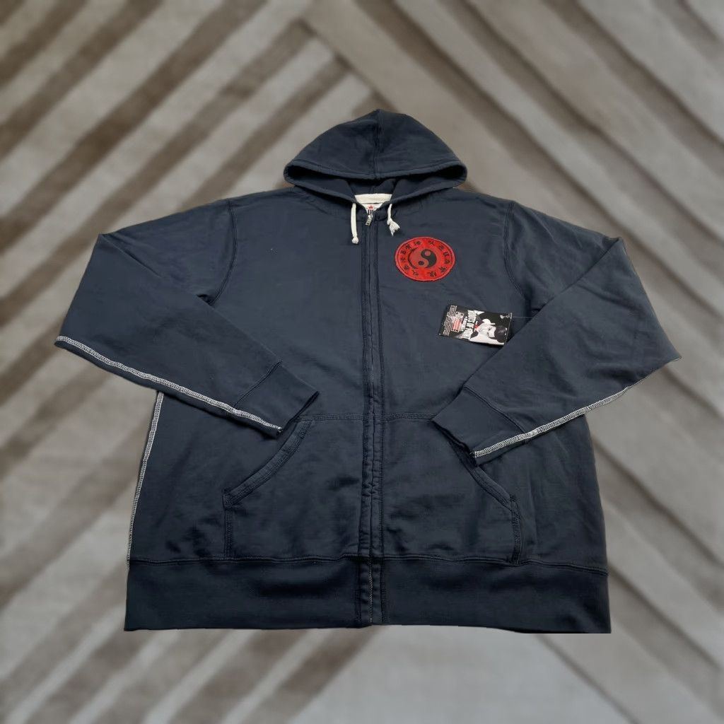 Roots NWT Roots Of Fight Bruce Lee Jeet Kune Do Bloodlines Hoodie Sweatshirt XXXL Men Blue Full Zip Hoodie Size US XXL / EU 58 / 5 - 1 Thumbnail