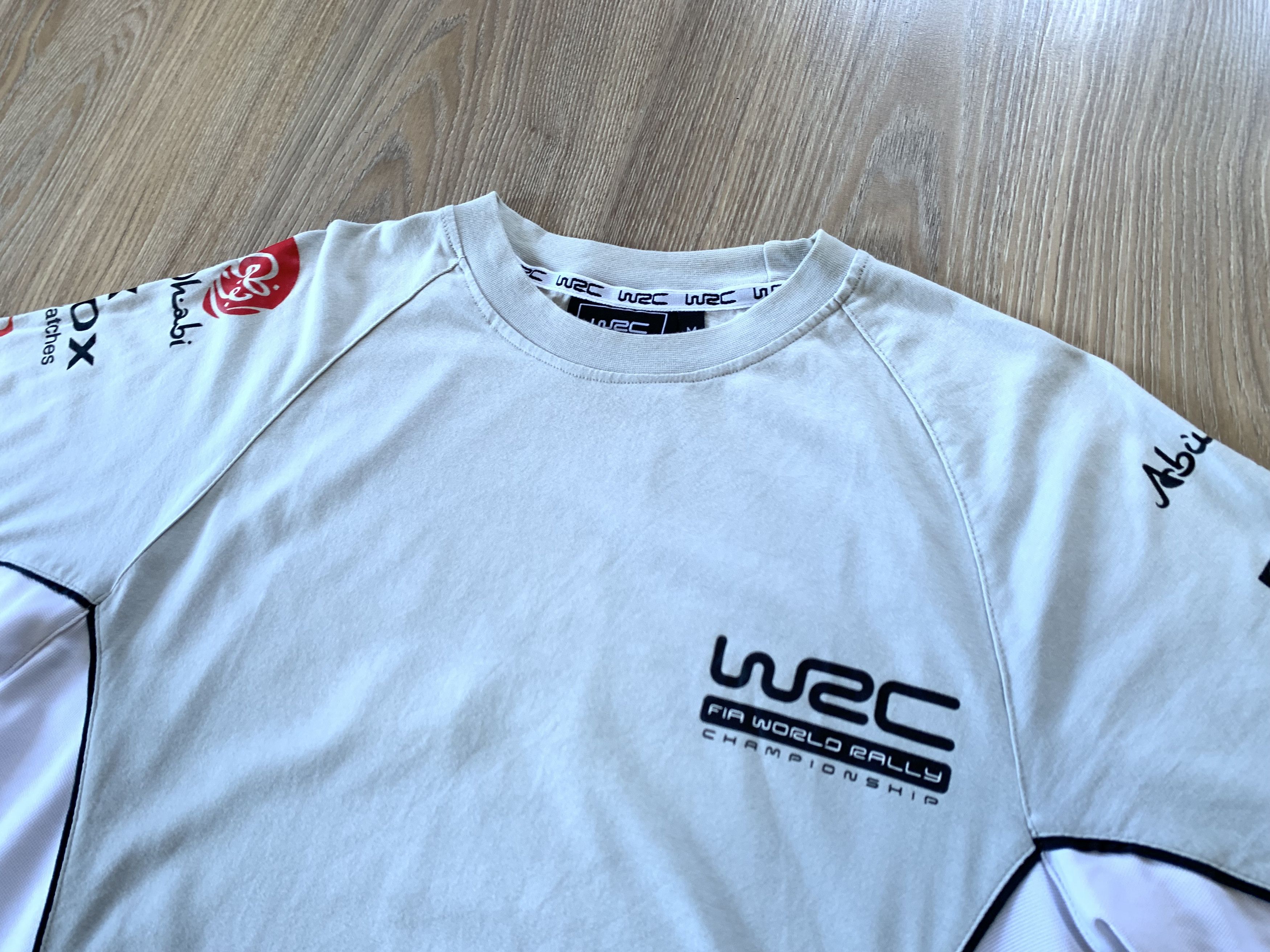 Vintage Vintage WRC FIA Rally Championship 2011 Printed T-Shirt Size US M / EU 48-50 / 2 - 4 Thumbnail