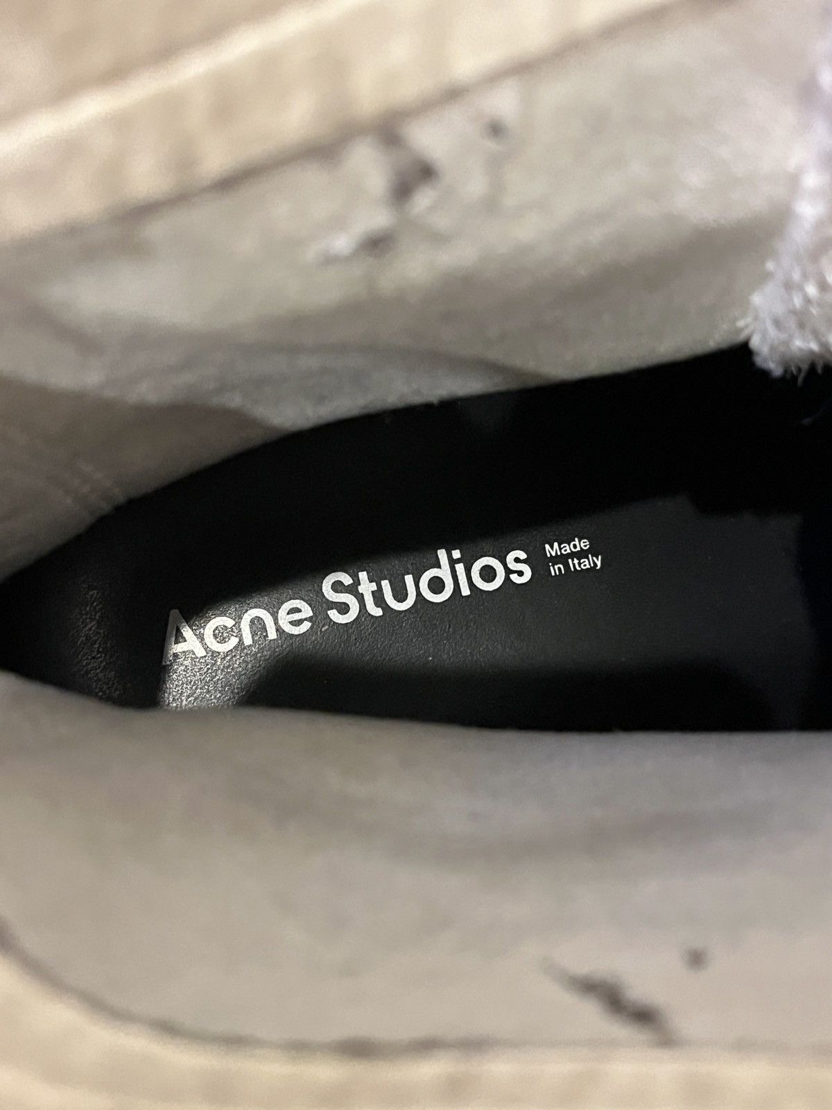 Acne Studios Acne Studios Leather Trooper Boots (unisex) Size US 11 / EU 44 - 10 Thumbnail