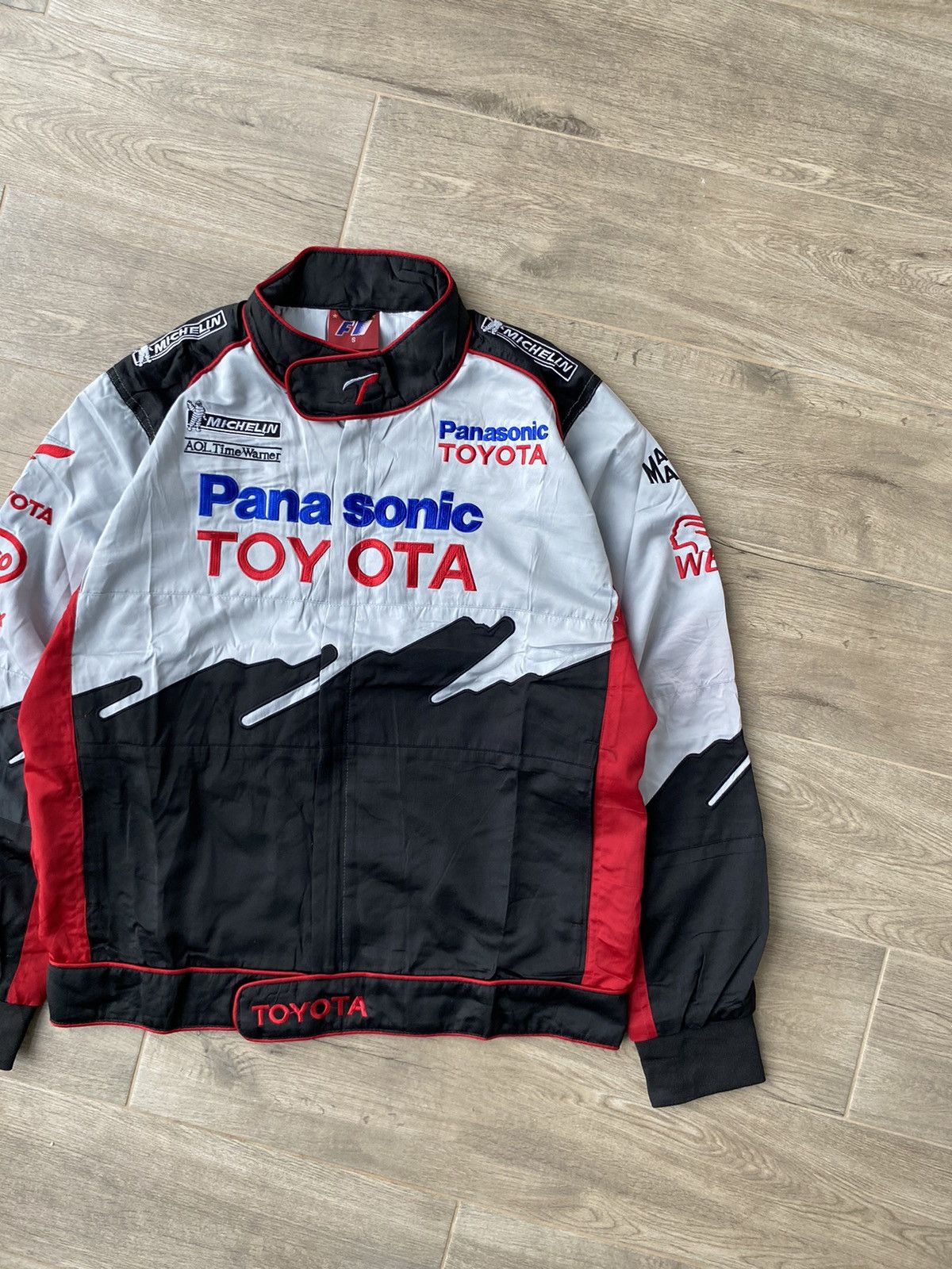 Formula 1 × Vintage Toyota Panasonic Formula 1 Racing Jacket Size US S / EU 44-46 / 1 - 2 Thumbnail