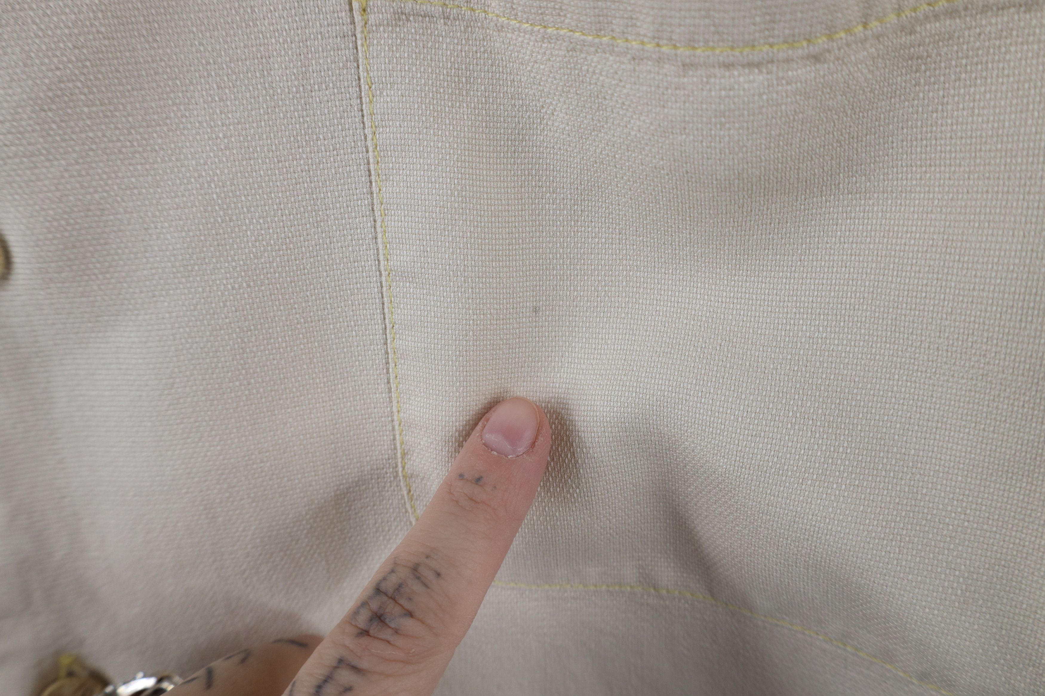 Tommy Bahama × Vintage Vintage 90s Tommy Bahama Looped Collar Button Shirt Beige Size US XL / EU 56 / 4 - 8 Thumbnail