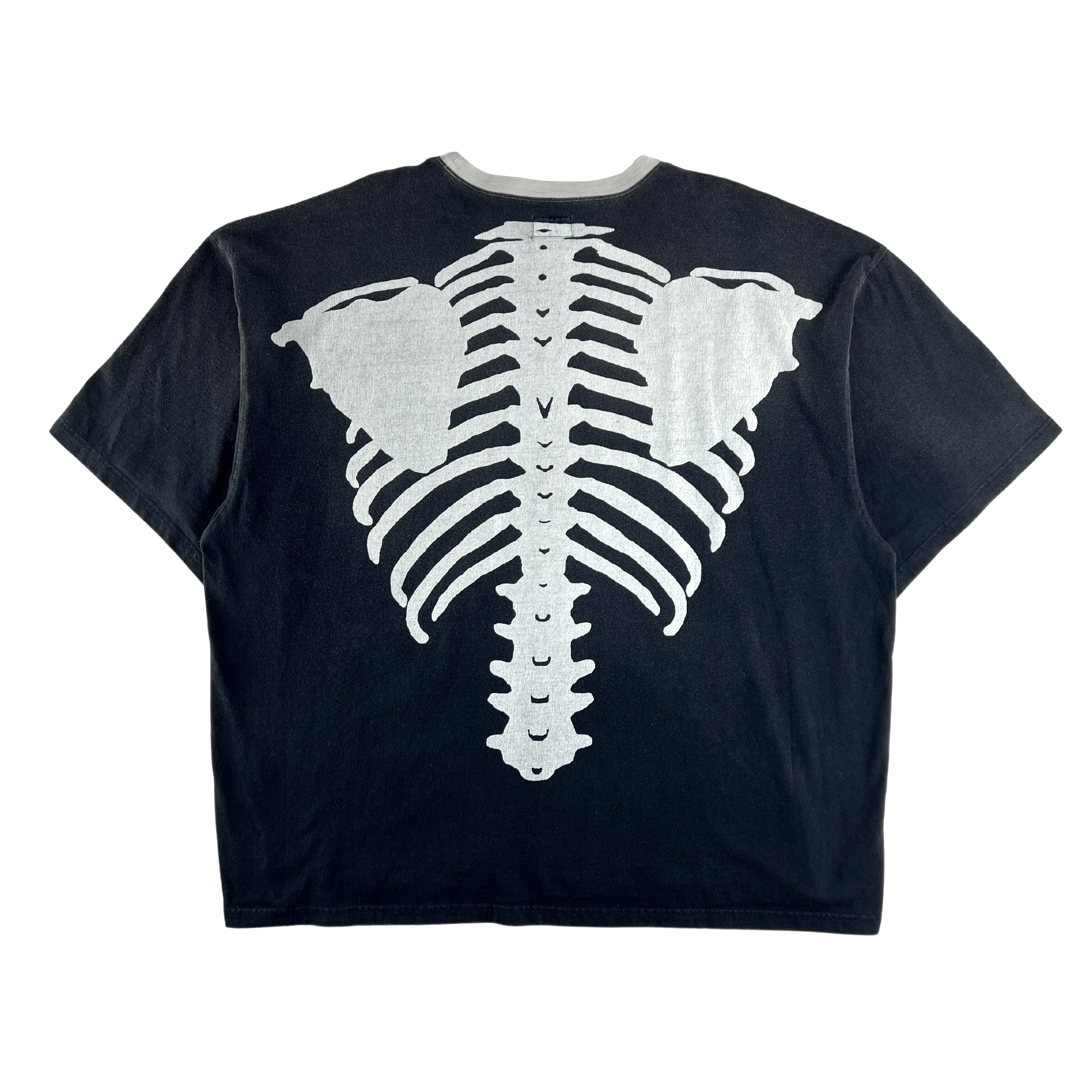Kapital Kapital Grey Skeleton T-Shirt Size US XL / EU 56 / 4 - 2 Thumbnail