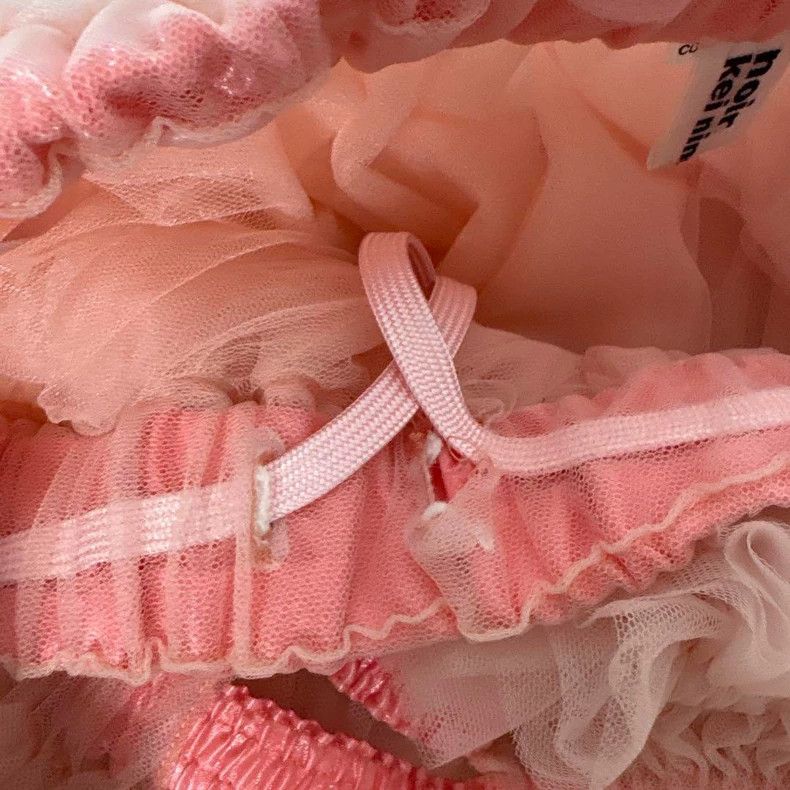 Comme des Garcons Comme des Garcons size S Pink retro yarn yarn overskirt Size 23" - 8 Thumbnail