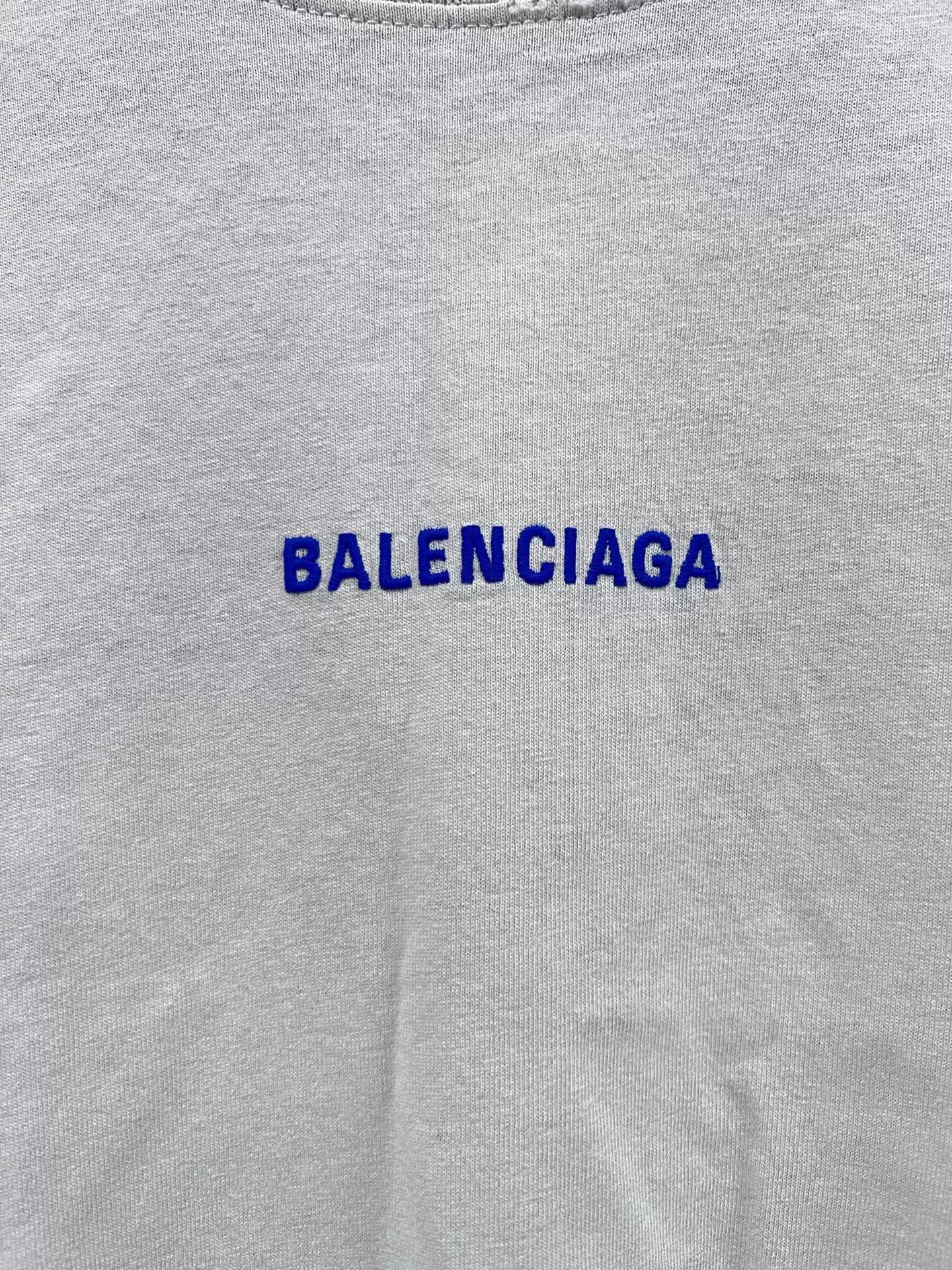 Balenciaga Balenciaga 25ss Embroidered Logo Short Tee XS 99 New Size US XS / EU 42 / 0 - 3 Thumbnail