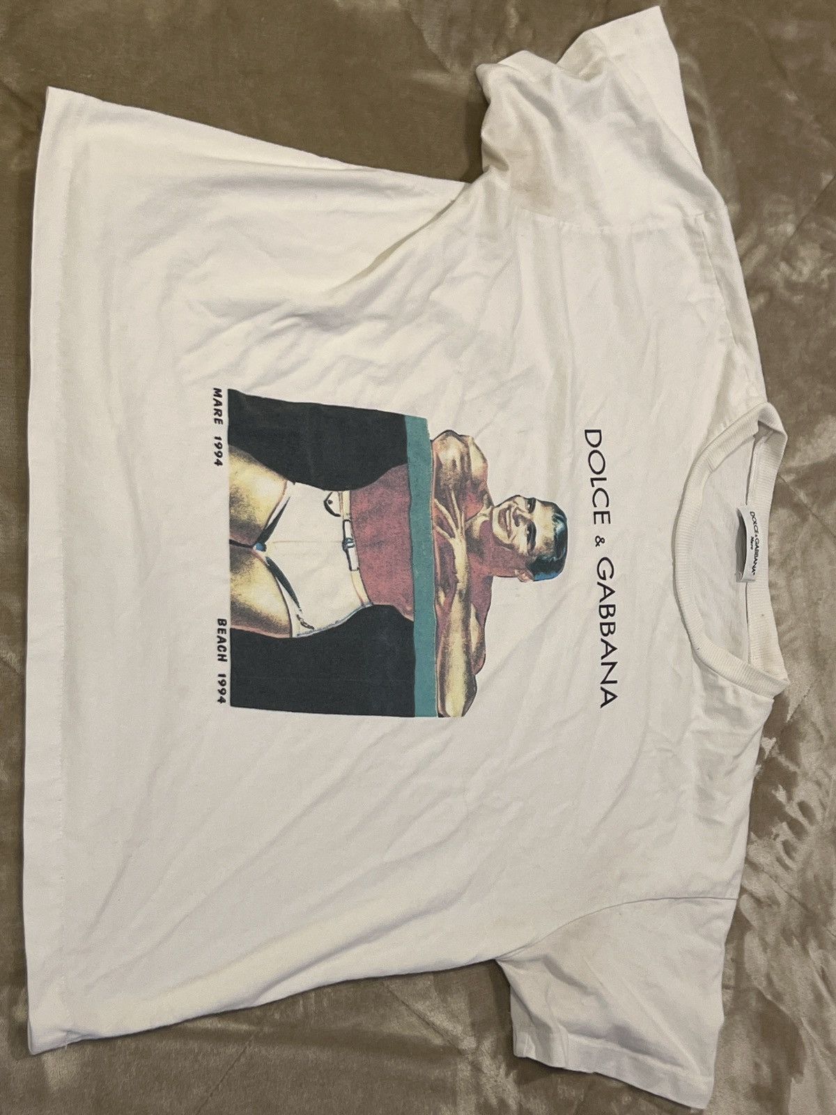 Dolce & Gabbana Dolce Gabbana NAOMI CAMPBELL T-Shirt 25th