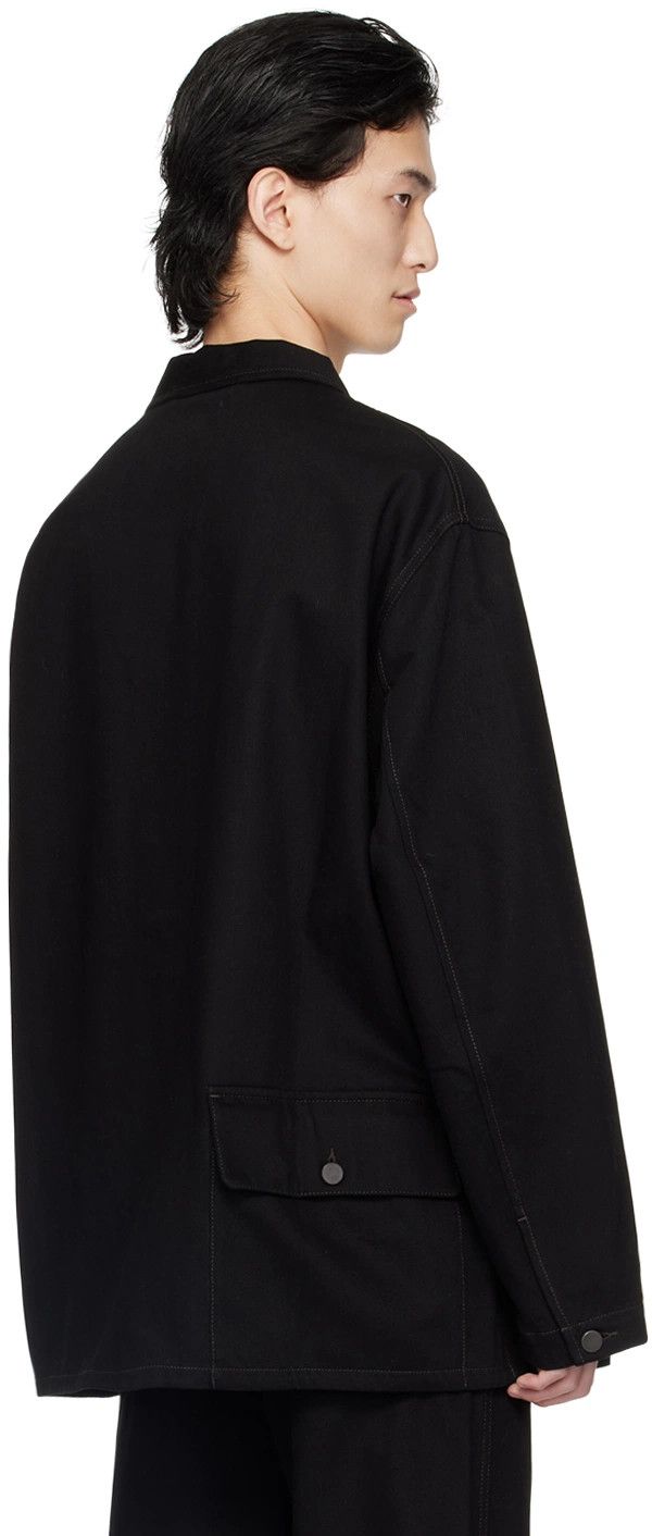 Lemaire Black Workwear Denim Jacket Size US M / EU 48-50 / 2 - 4 Thumbnail