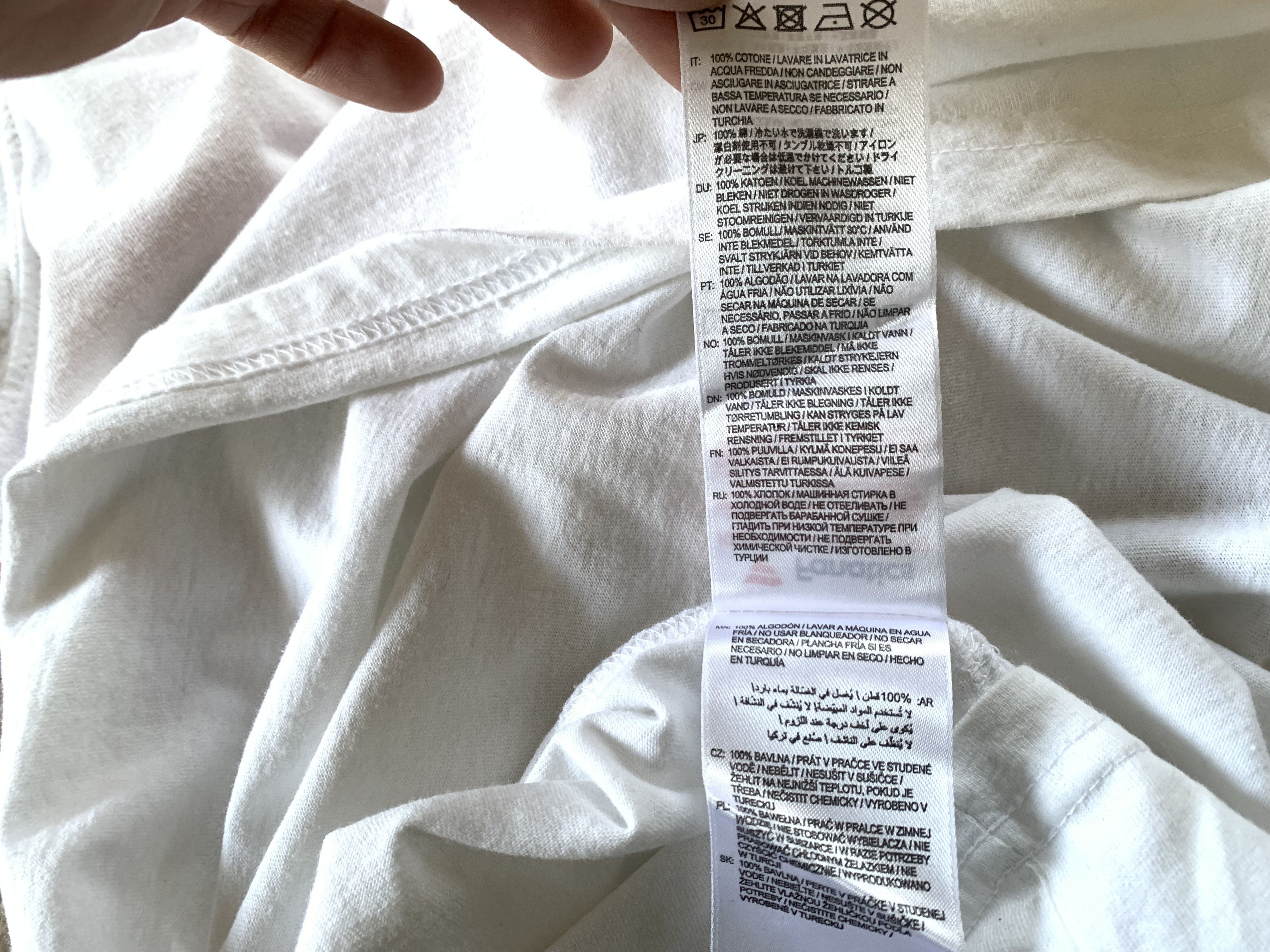 Other England Centr Print Cotton White T Shirt Size US XL / EU 56 / 4 - 9 Thumbnail