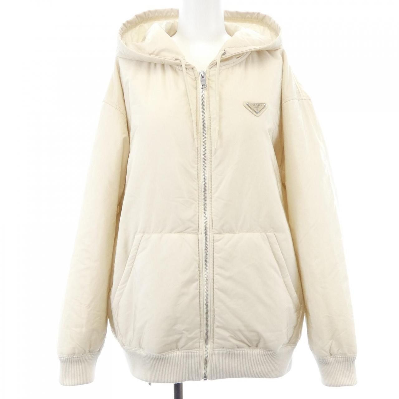 Prada Prada Prada Re-Nylon Jacket Textile Outerwear 292212SOOO1WQ9 DUTY FREE for USA Size ONE SIZE - 1 Thumbnail