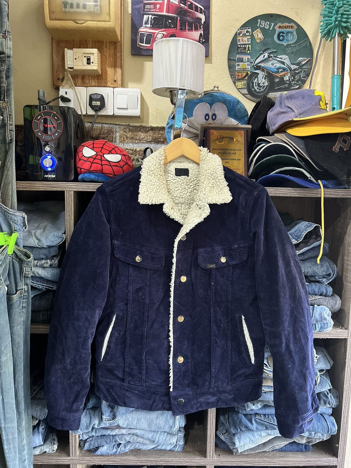 Lee 🔥Lee Riders Corduroy Sherpa Jacket Size US S / EU 44-46 / 1 - 1 Thumbnail
