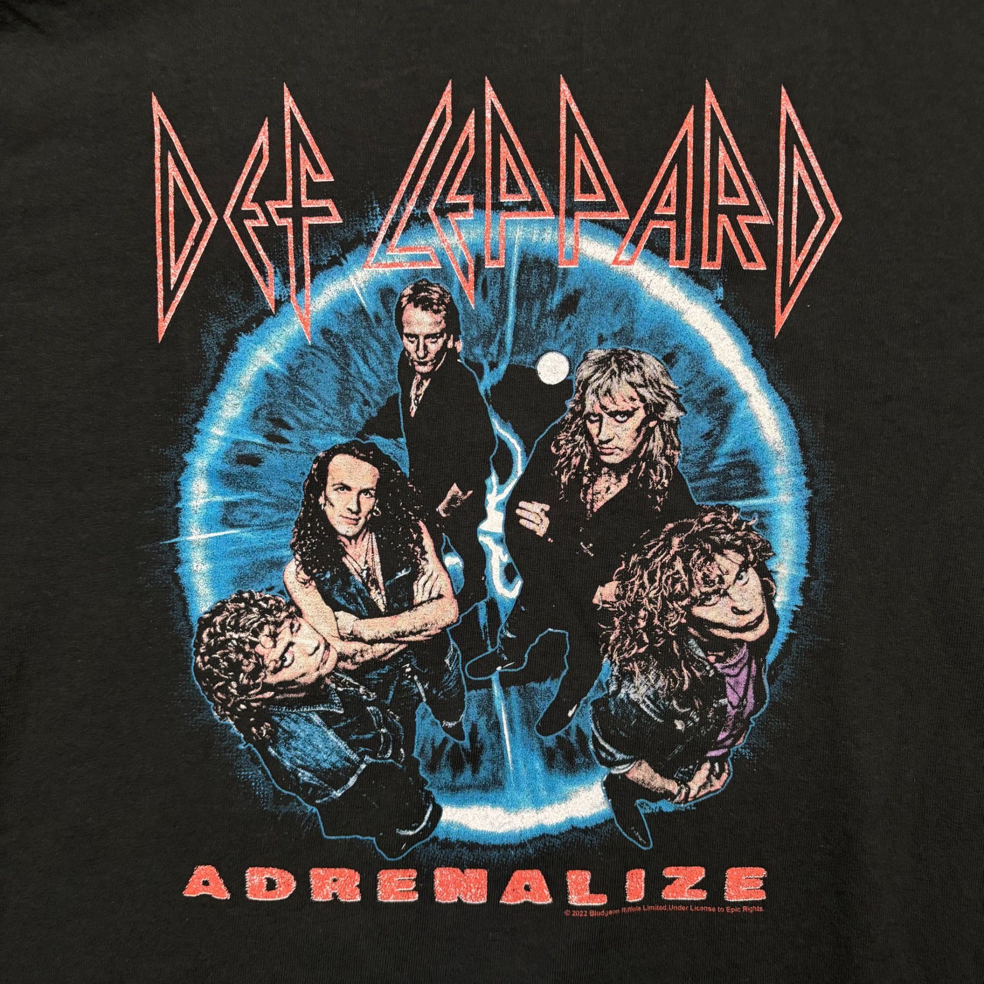 Def Leppard Junk Food x Def Leppard Adrenalize Heavy Metal Band Tee M Size US M / EU 48-50 / 2 - 2 Thumbnail