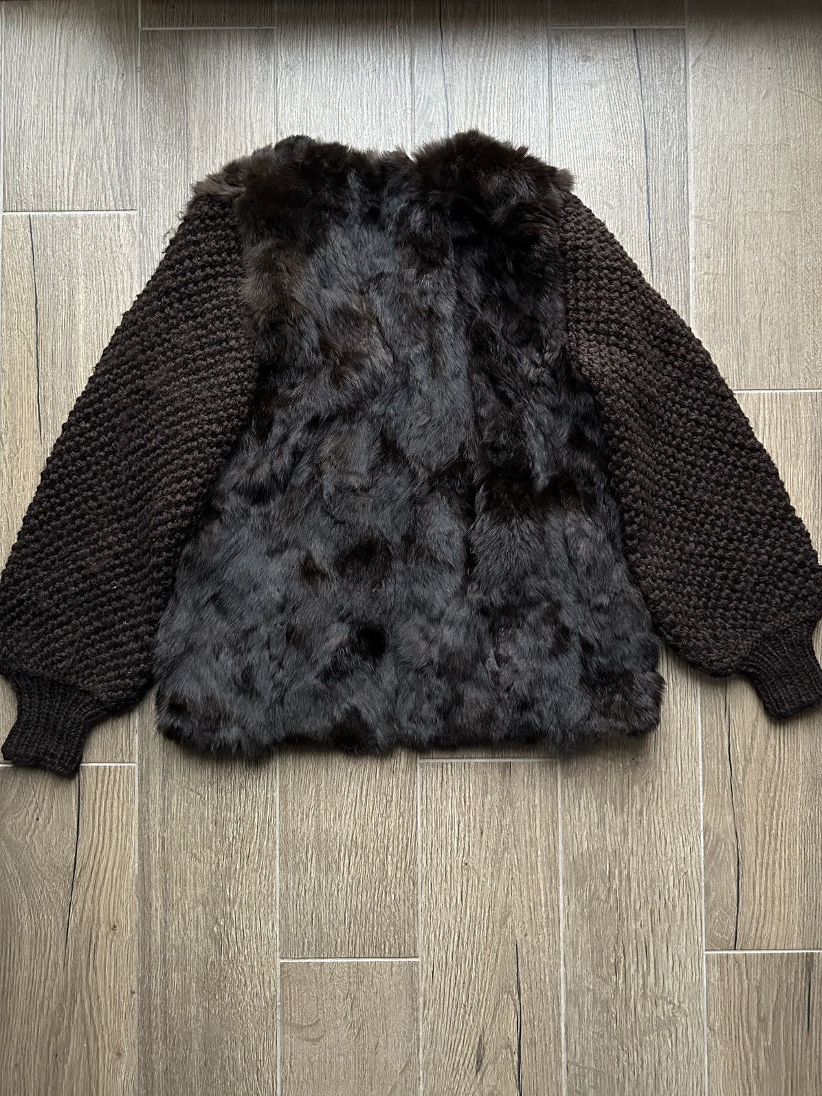 Vintage Vintage Real Genuine Mink Fur Coat Knitted Jacket Bomber Size S / US 4 / IT 40 - 7 Thumbnail