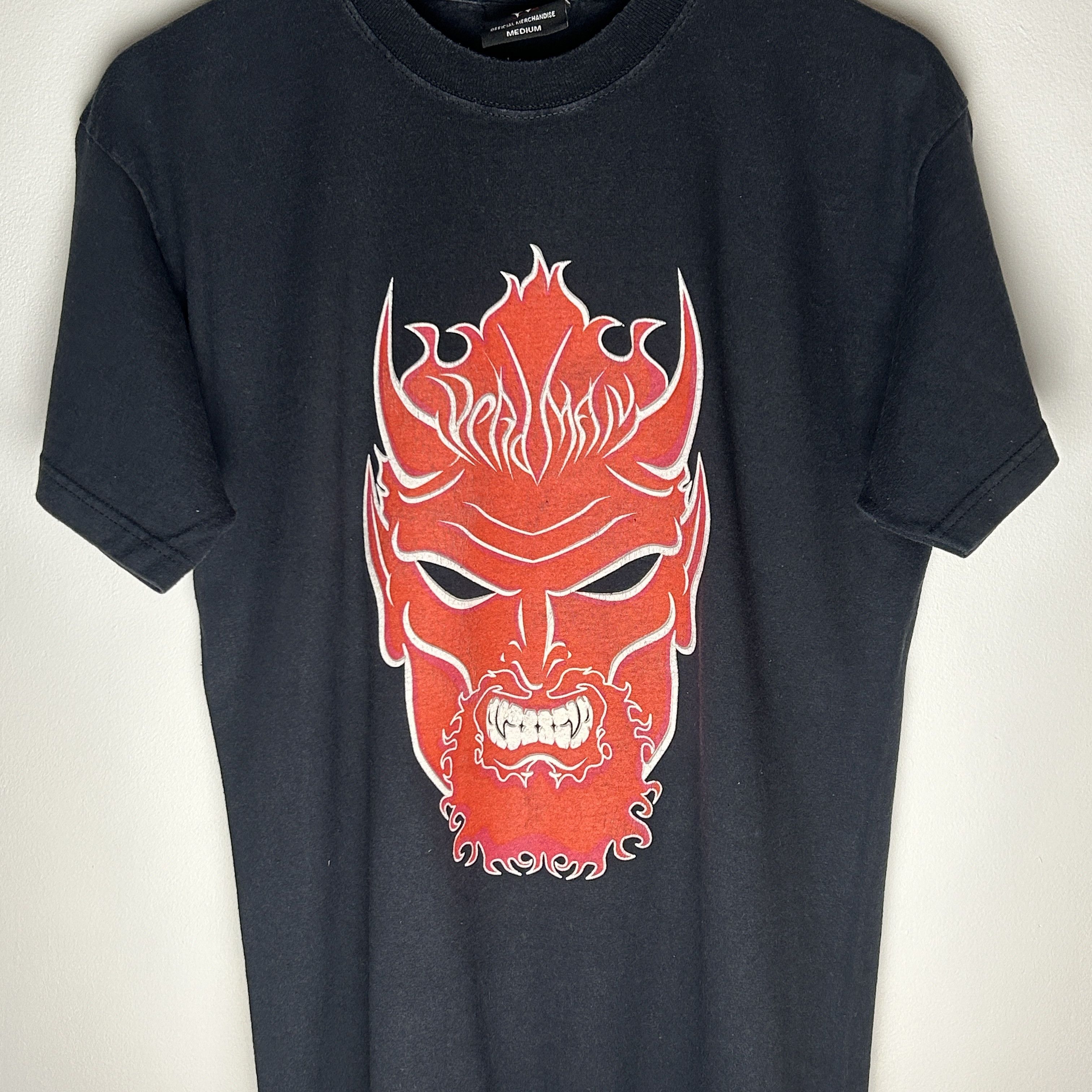 WWE Vintage The Undertaker Red Big Evil Devil WWE T-shirt Size US M / EU 48-50 / 2 - 3 Thumbnail