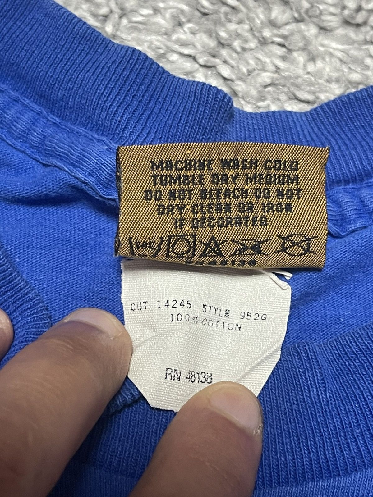 Nutmeg Nutmeg Vintage USA San Francisco Crazy Cats blue size XL Size US XL / EU 56 / 4 - 12 Thumbnail