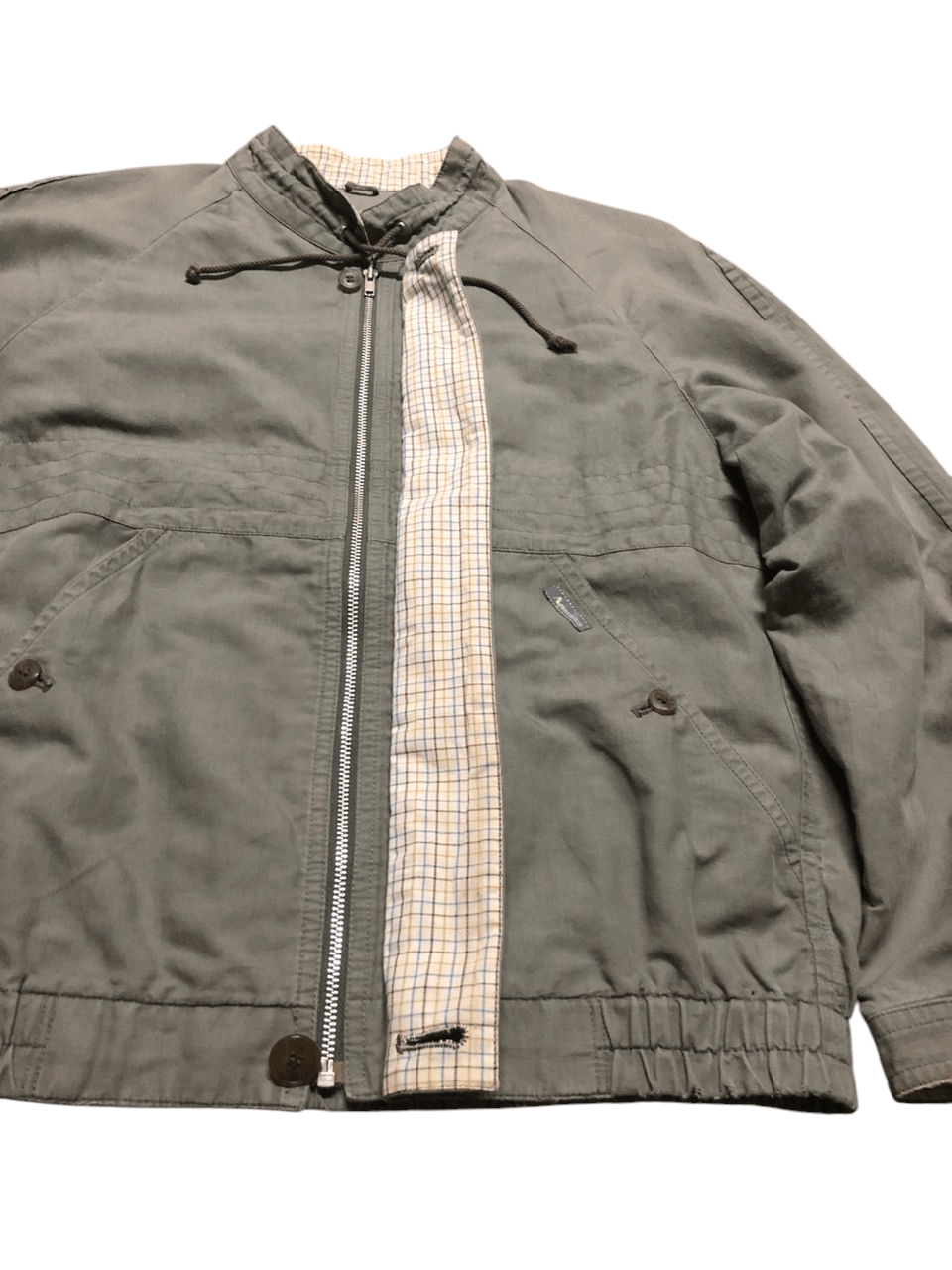 Aquascutum Vintage Aquasctum Light Work Jacket Distressed Size US M / EU 48-50 / 2 - 4 Thumbnail